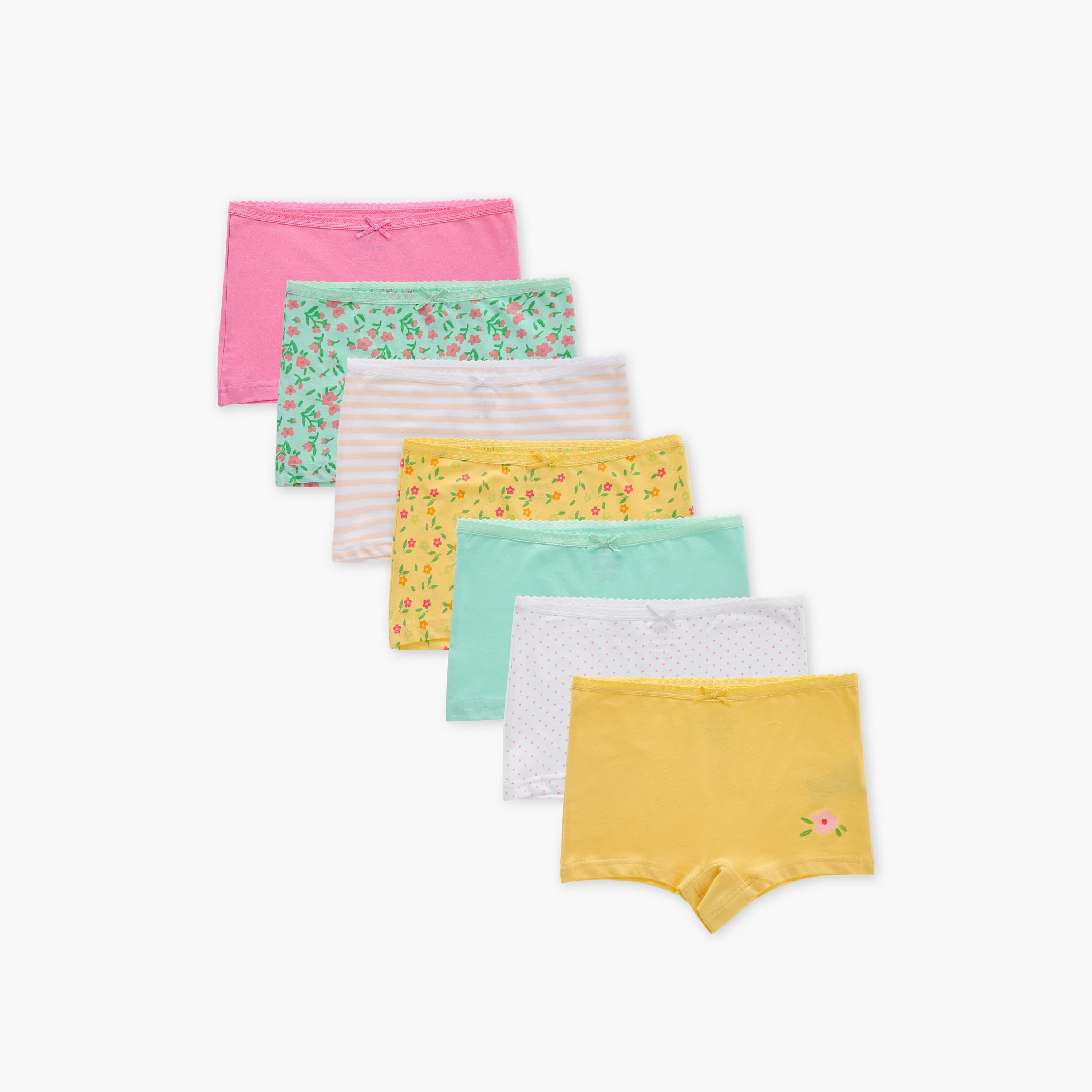 Juniors Assorted Boxer Briefs - Set of 7-girls-clothing-innerwear-panties-image-1