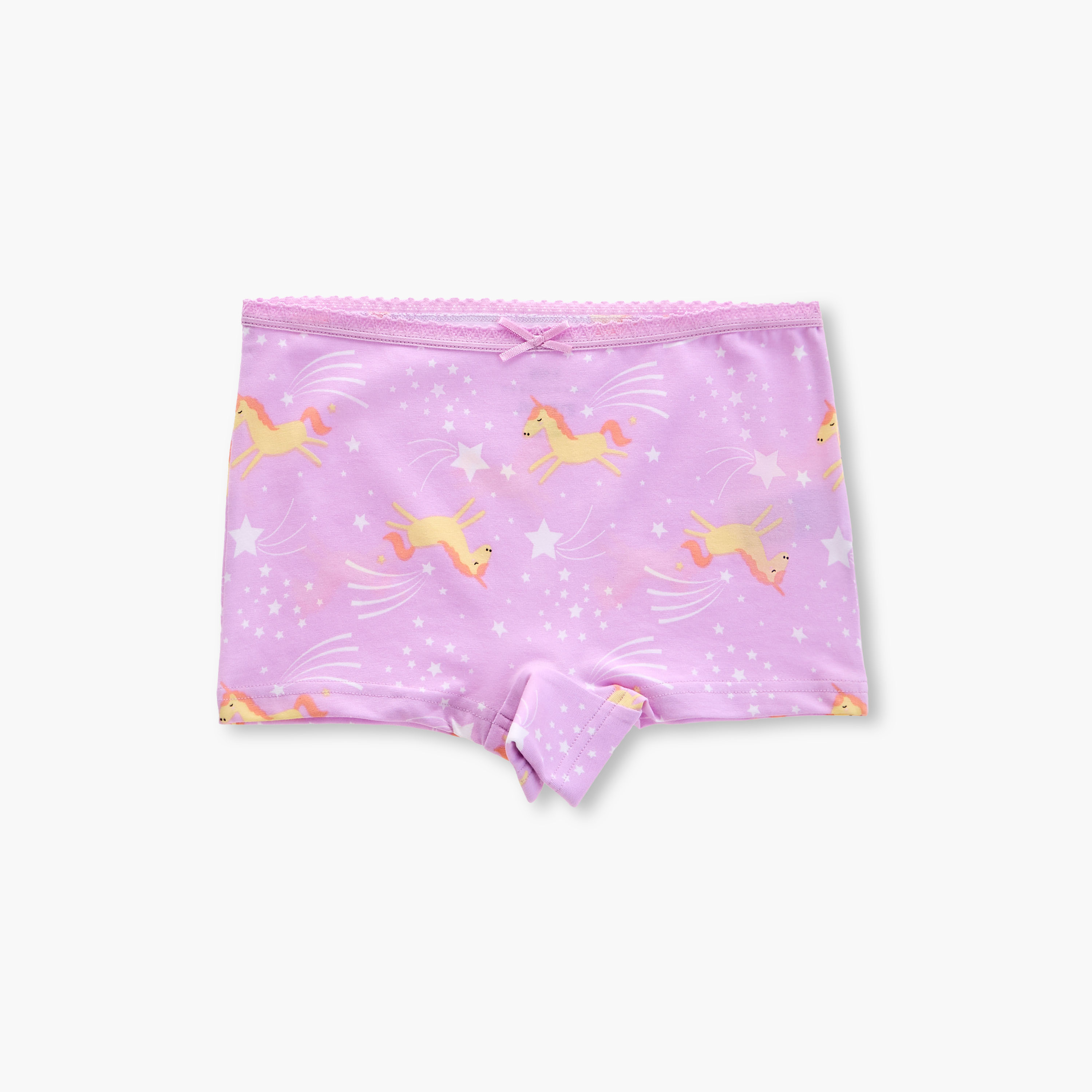 سراويل بوكسر بطبعات من جونيورز - طقم من 7 قطع-girls-clothing-innerwear-panties-image-4