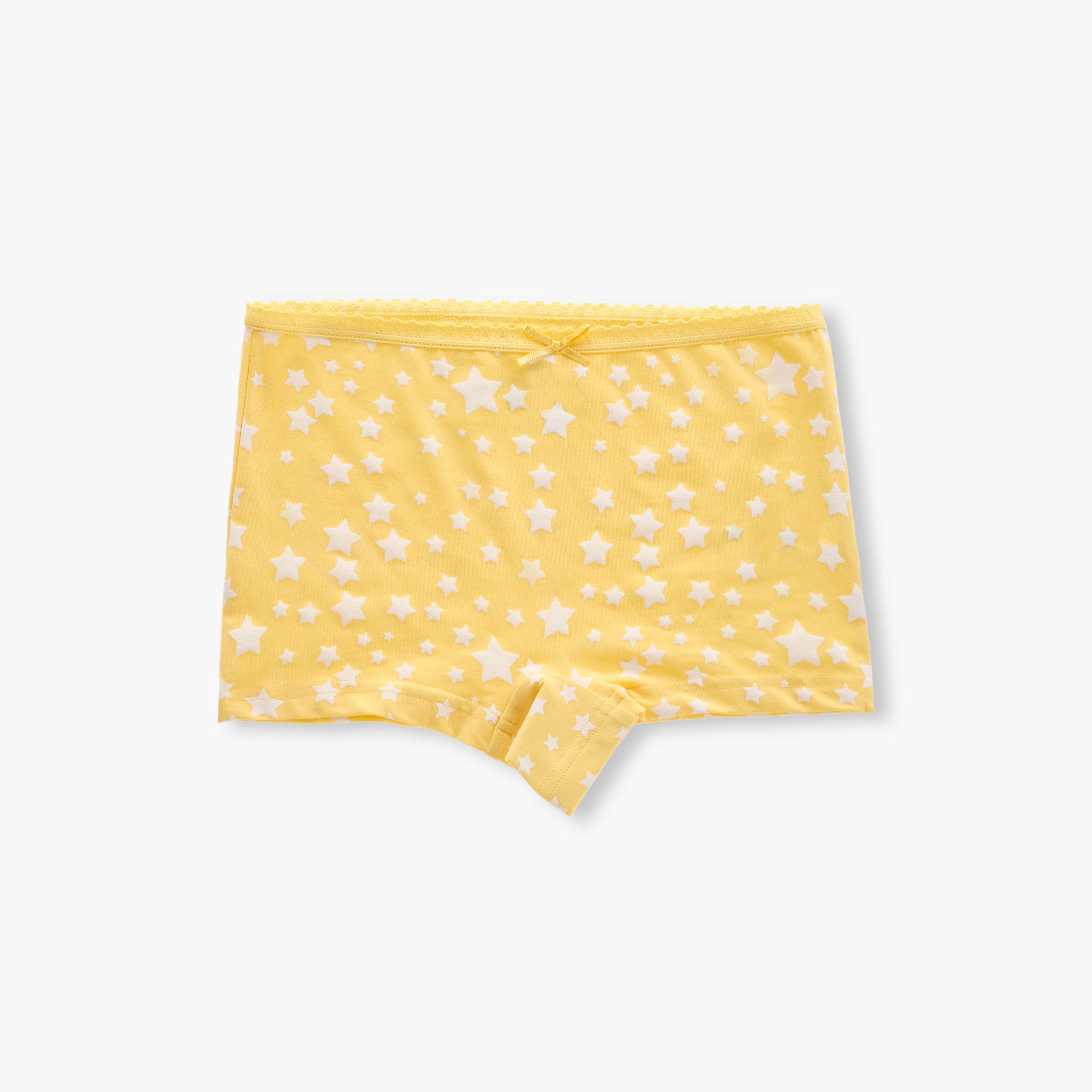 سراويل بوكسر بطبعات من جونيورز - طقم من 7 قطع-girls-clothing-innerwear-panties-image-7