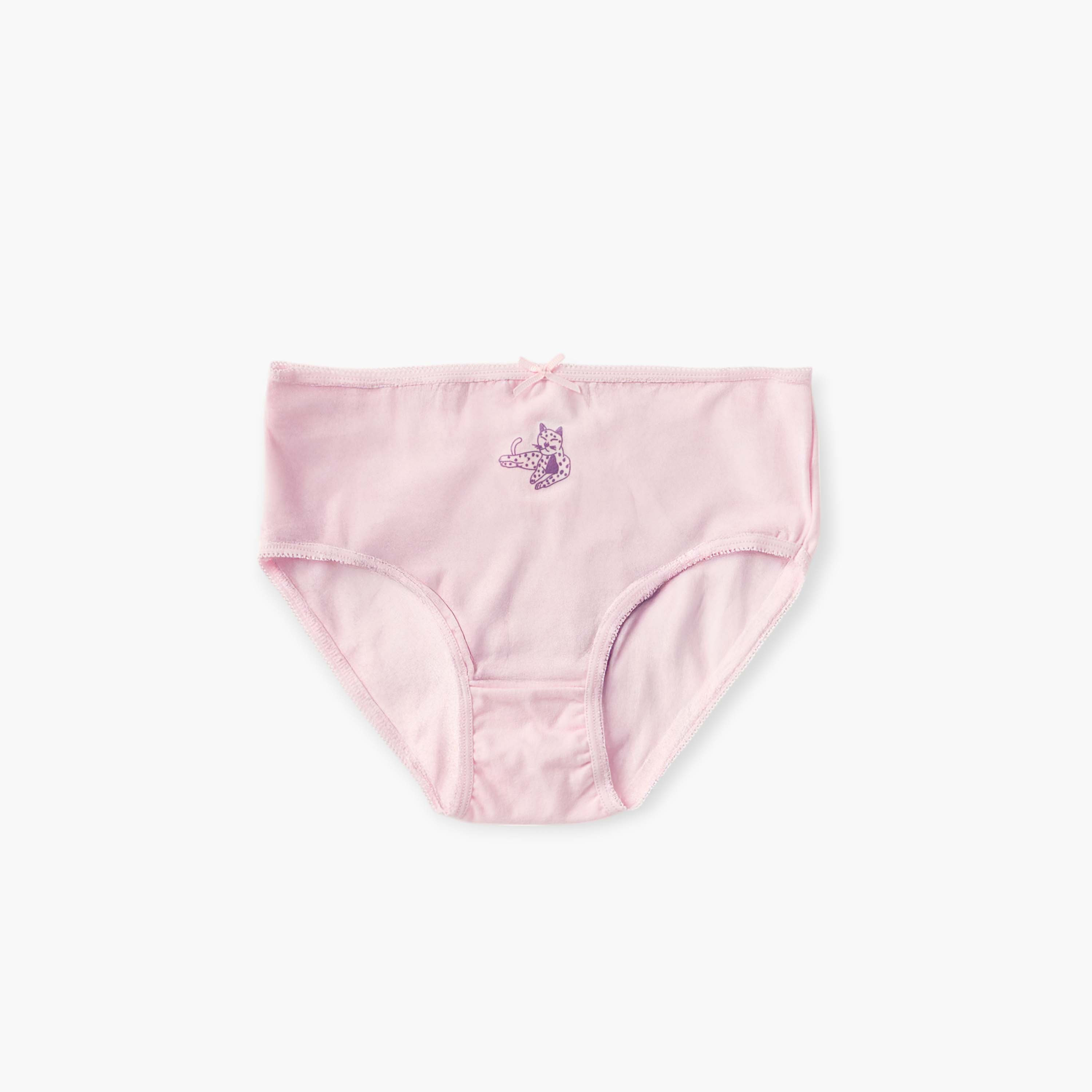 سراويل داخلية بطبعات من جونيورز - طقم 5 قطع-girls-clothing-innerwear-panties-image-2