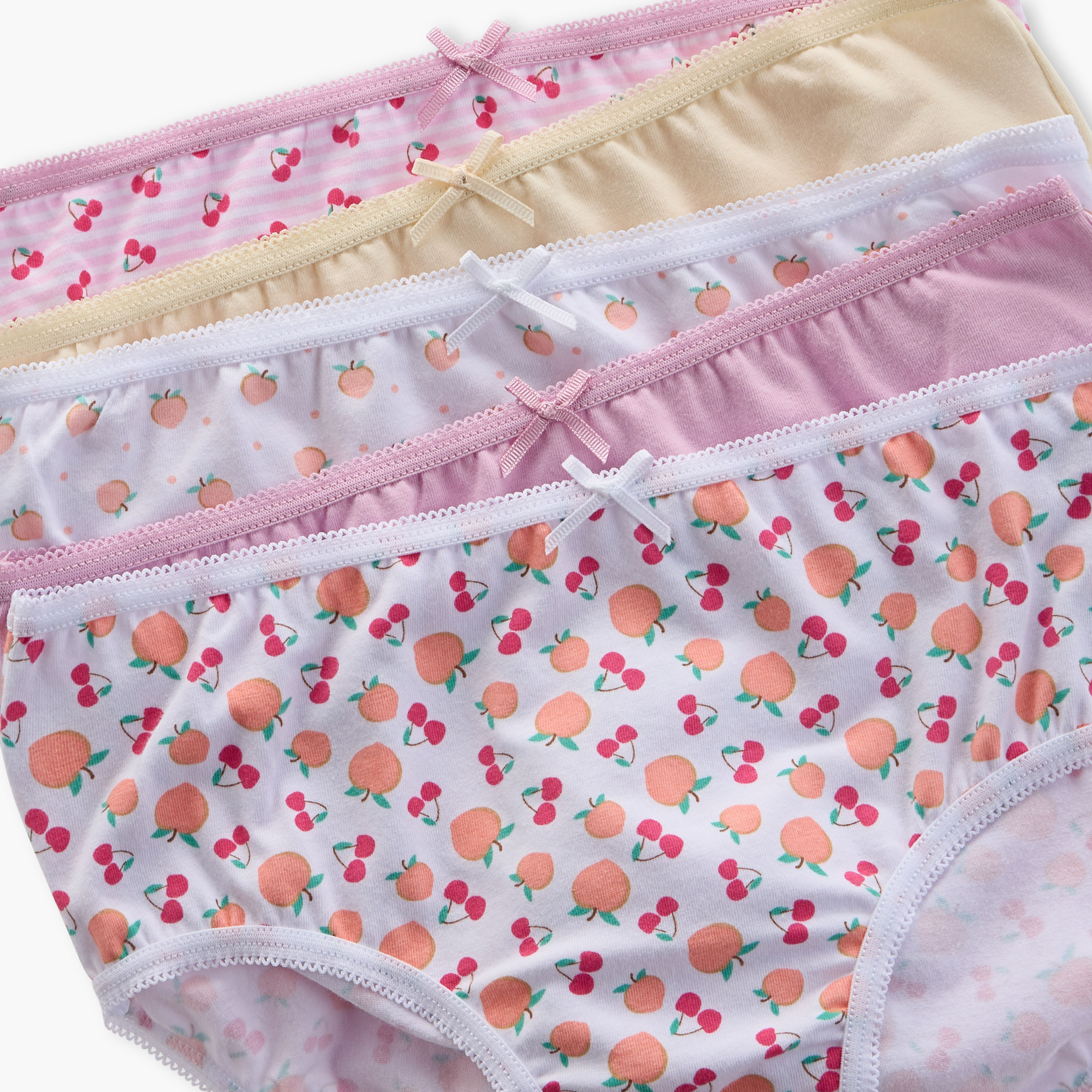 سراويل داخلية بطبعات فواكه من جونيورز - طقم من 5-girls-clothing-innerwear-panties-image-7
