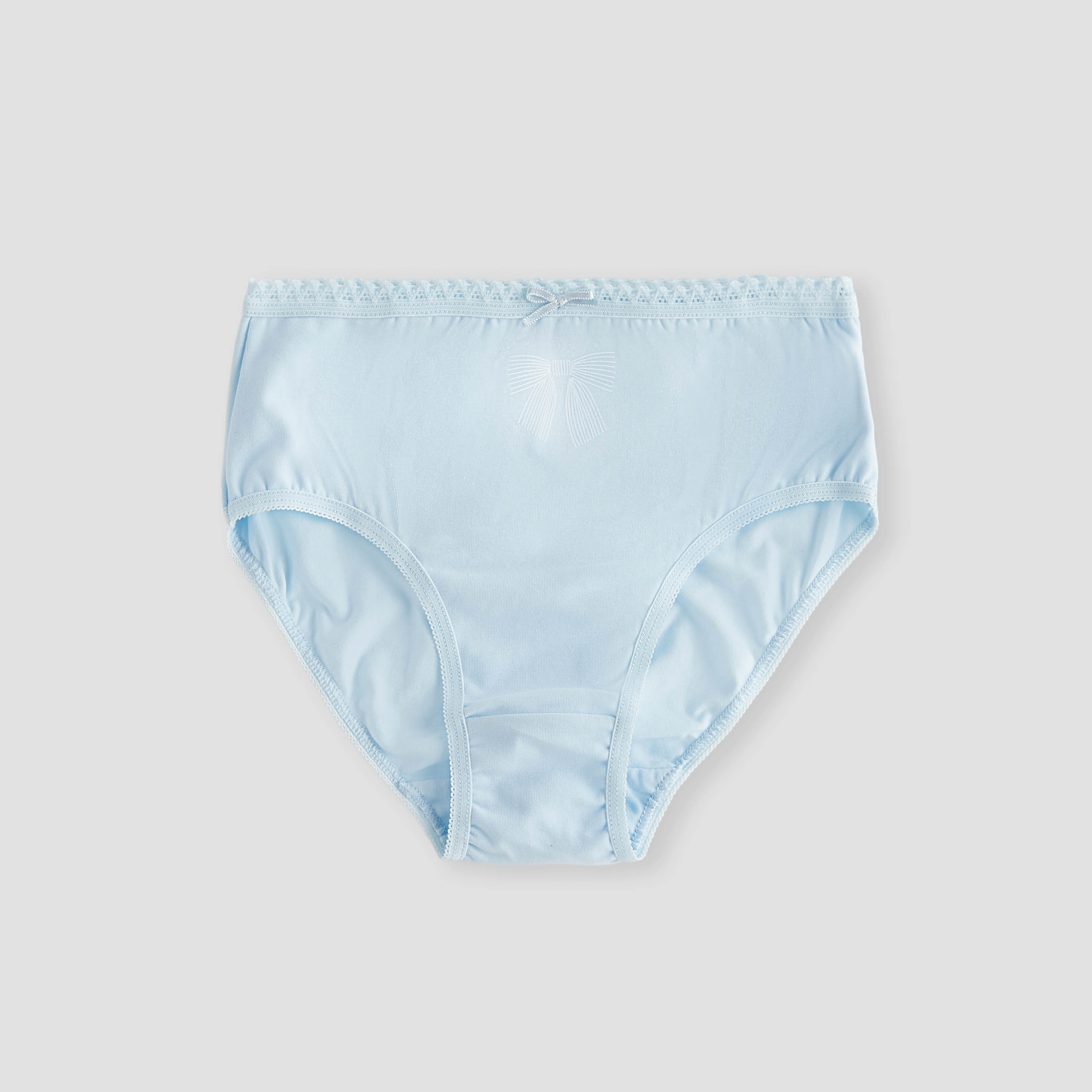 Juniors Printed Briefs with Bow Accent - Set of 7-girls-clothing-innerwear-panties-image-7