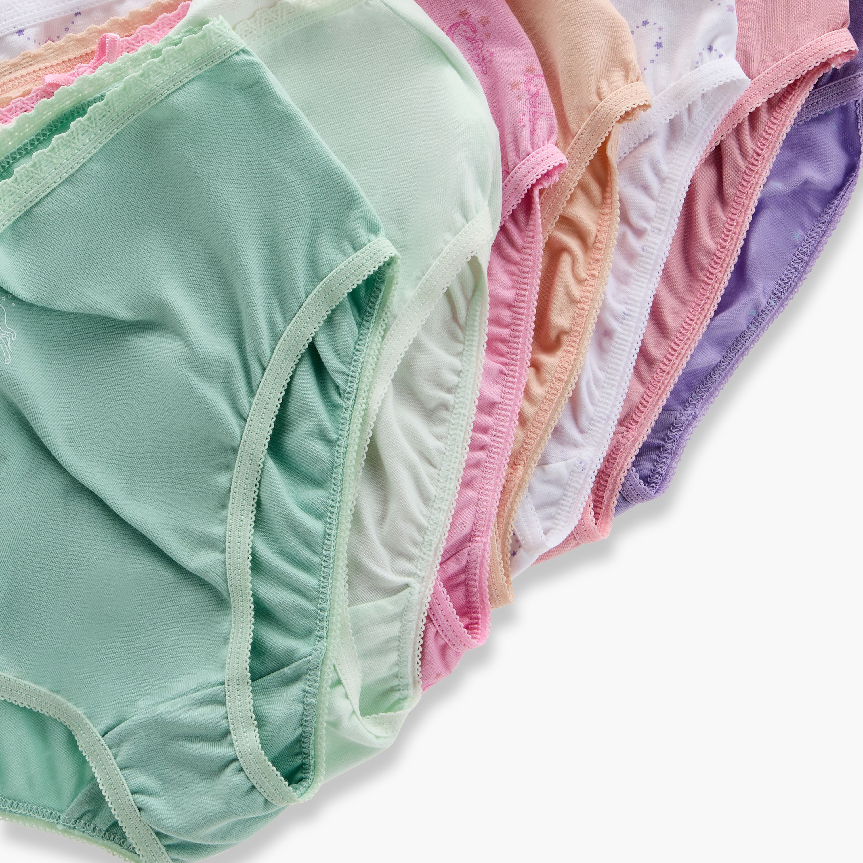 Juniors Unicorn Print Briefs - Set of 7-girls-clothing-innerwear-panties-image-10