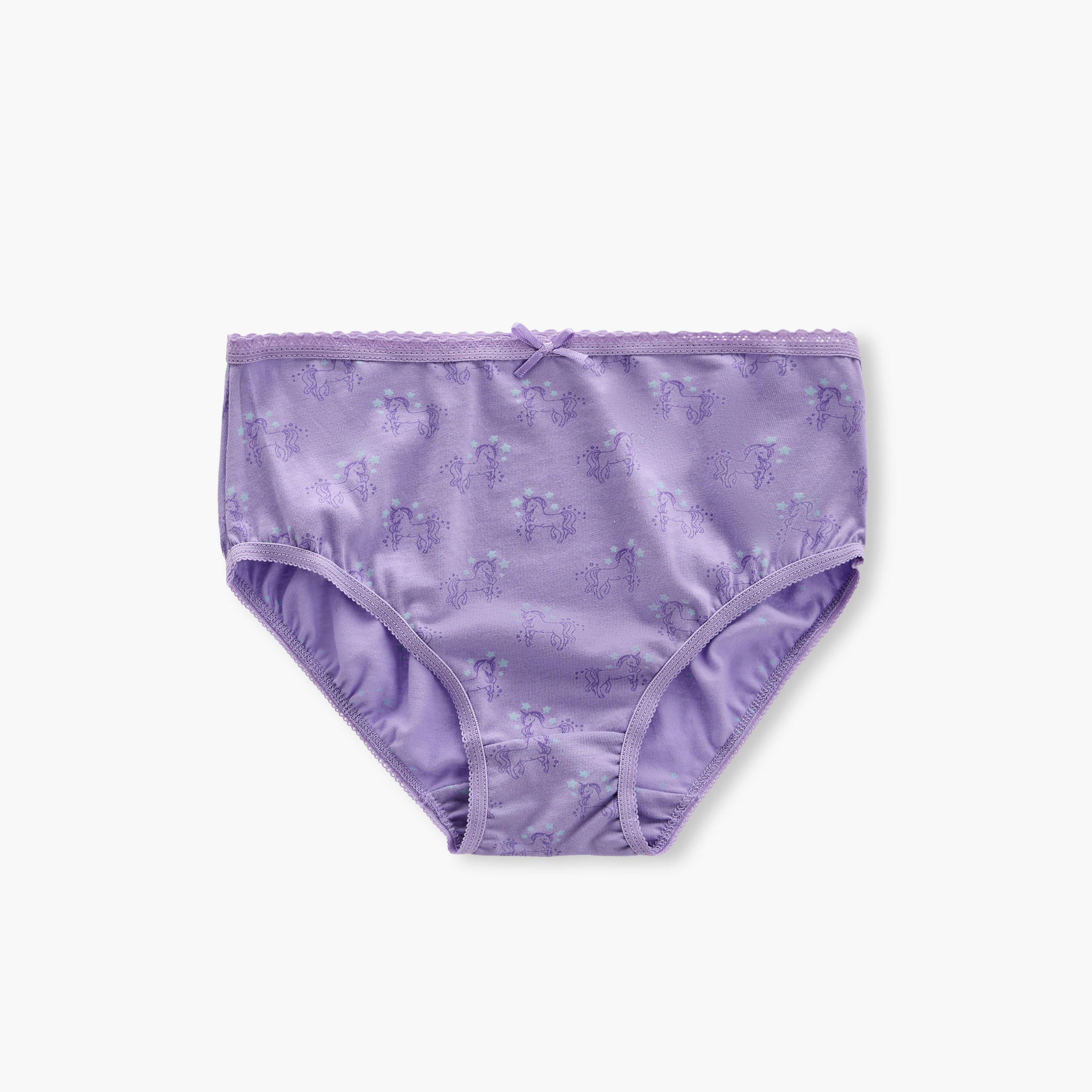 Juniors Unicorn Print Briefs - Set of 7-girls-clothing-innerwear-panties-image-4