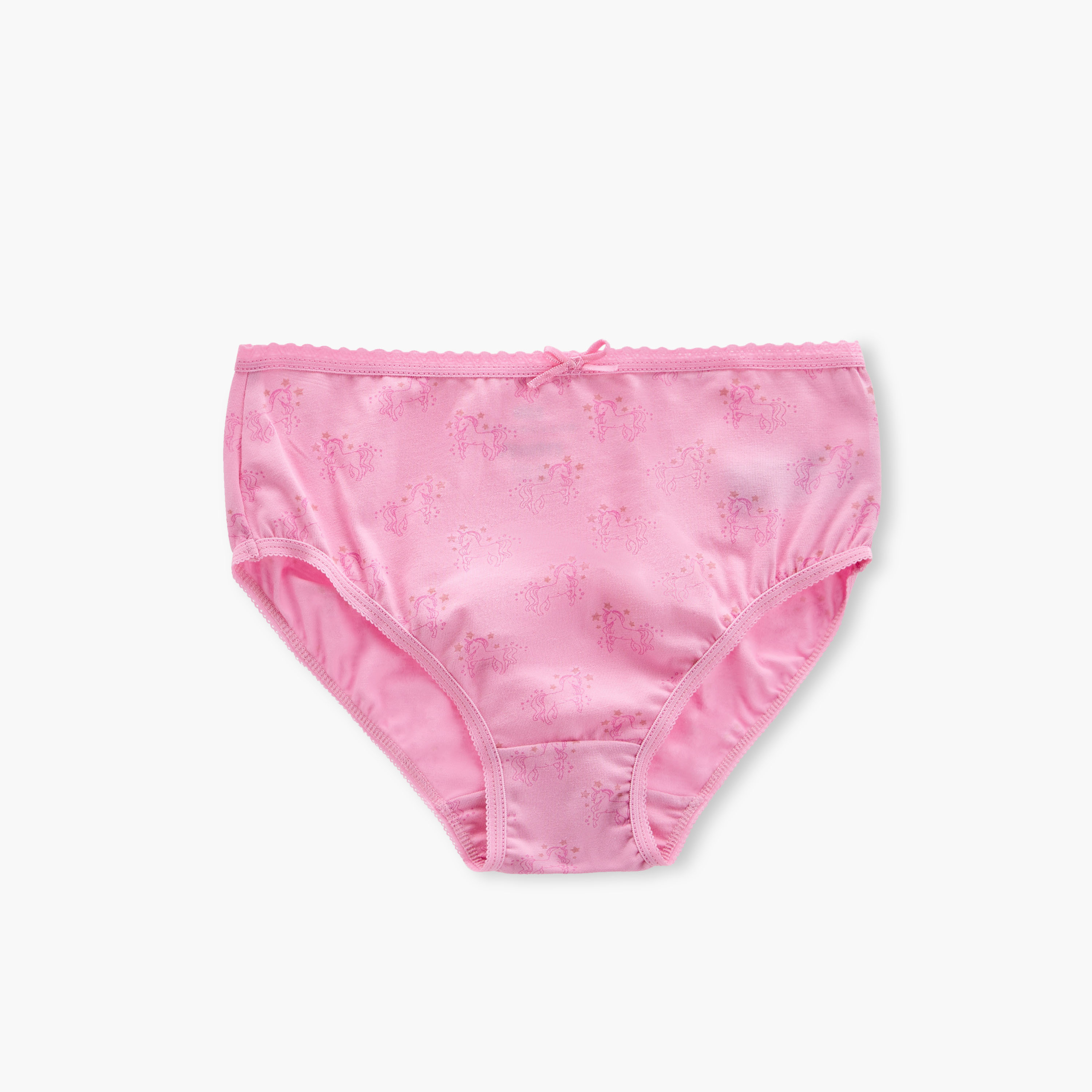 Juniors Unicorn Print Briefs - Set of 7-girls-clothing-innerwear-panties-image-5