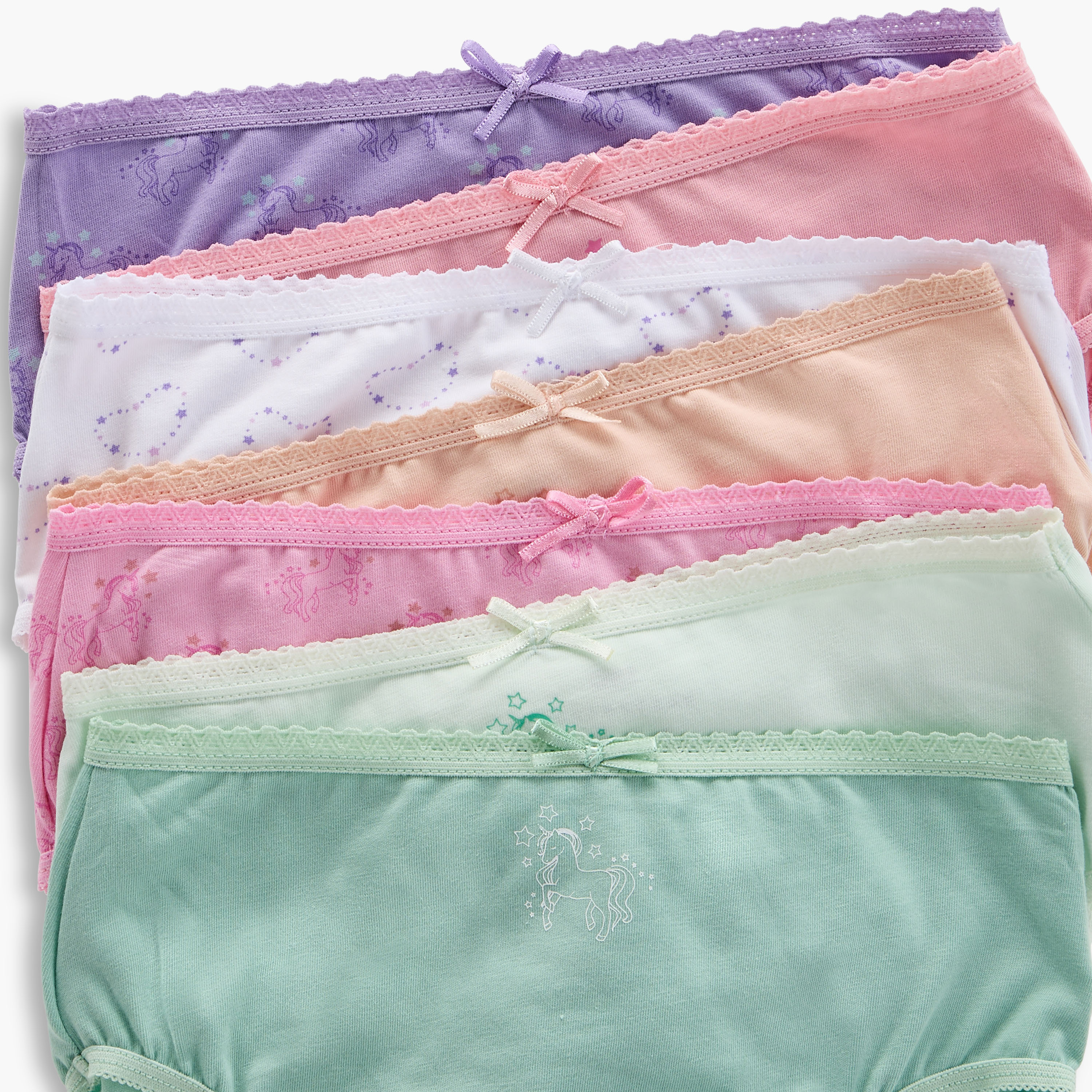 Juniors Unicorn Print Briefs - Set of 7-girls-clothing-innerwear-panties-image-9