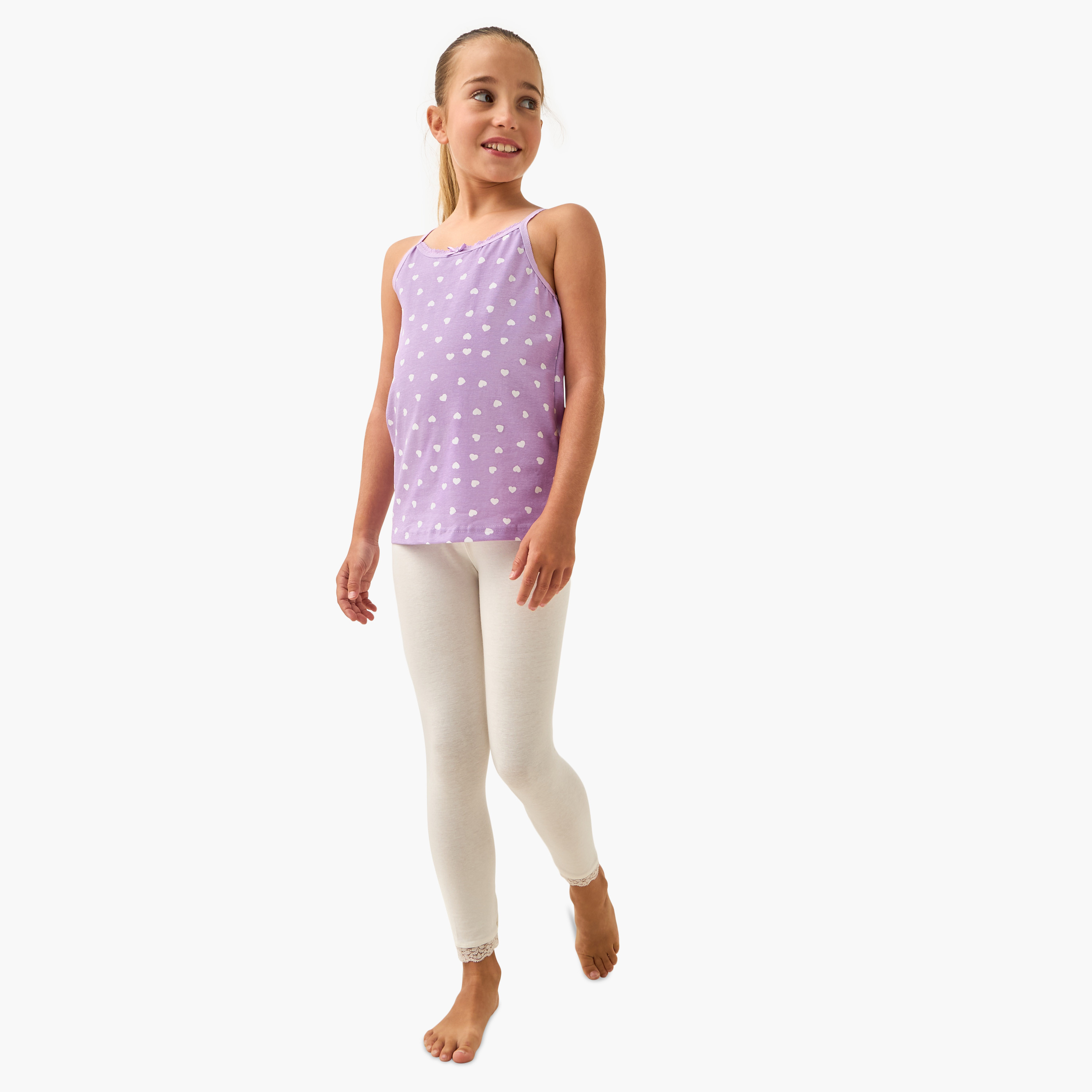 Juniors Printed Vest - Set of 7-girls-clothing-innerwear-vests-image-2