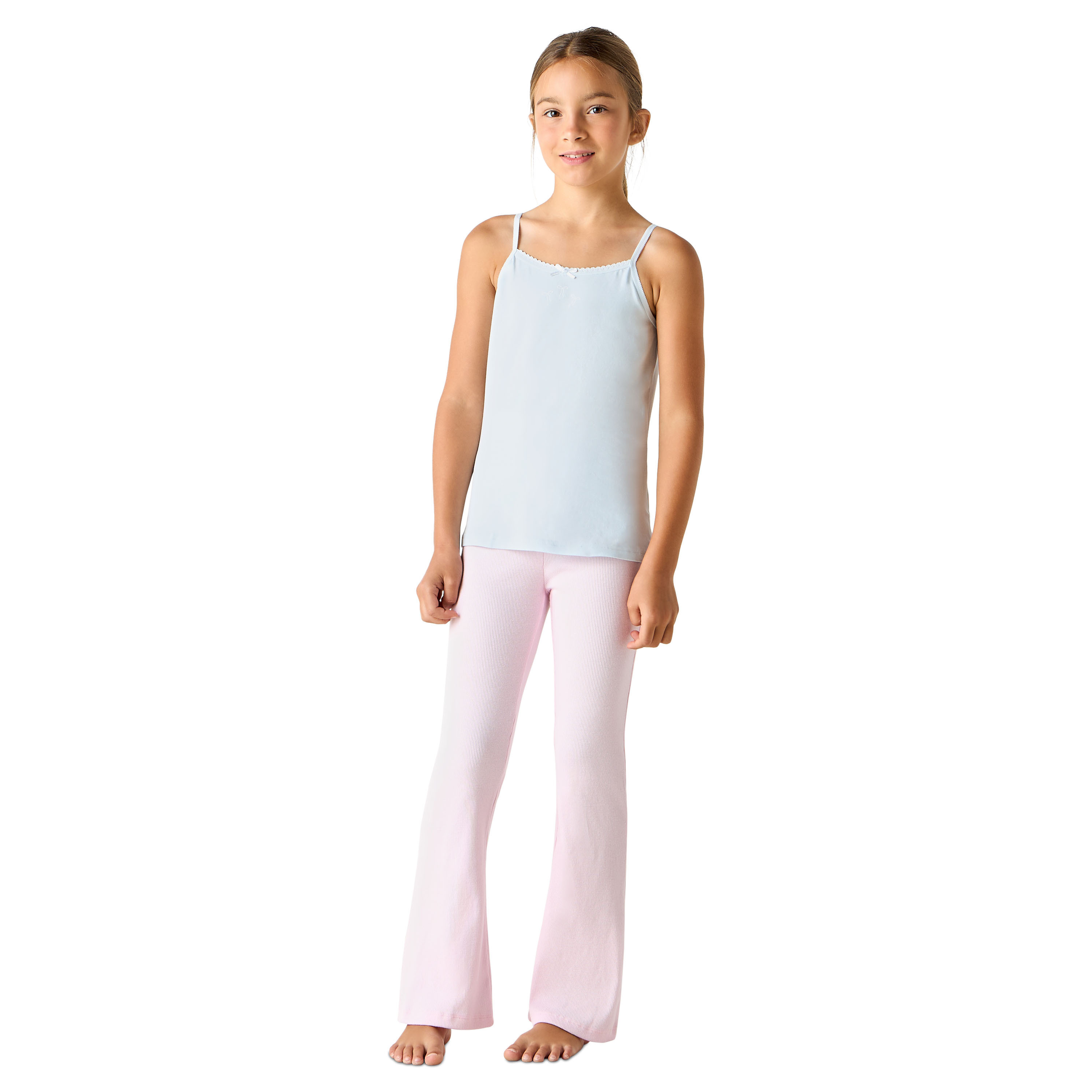 Juniors Assorted Camisole with Bow Detail - Set of 3-girls-clothing-innerwear-vests-image-5