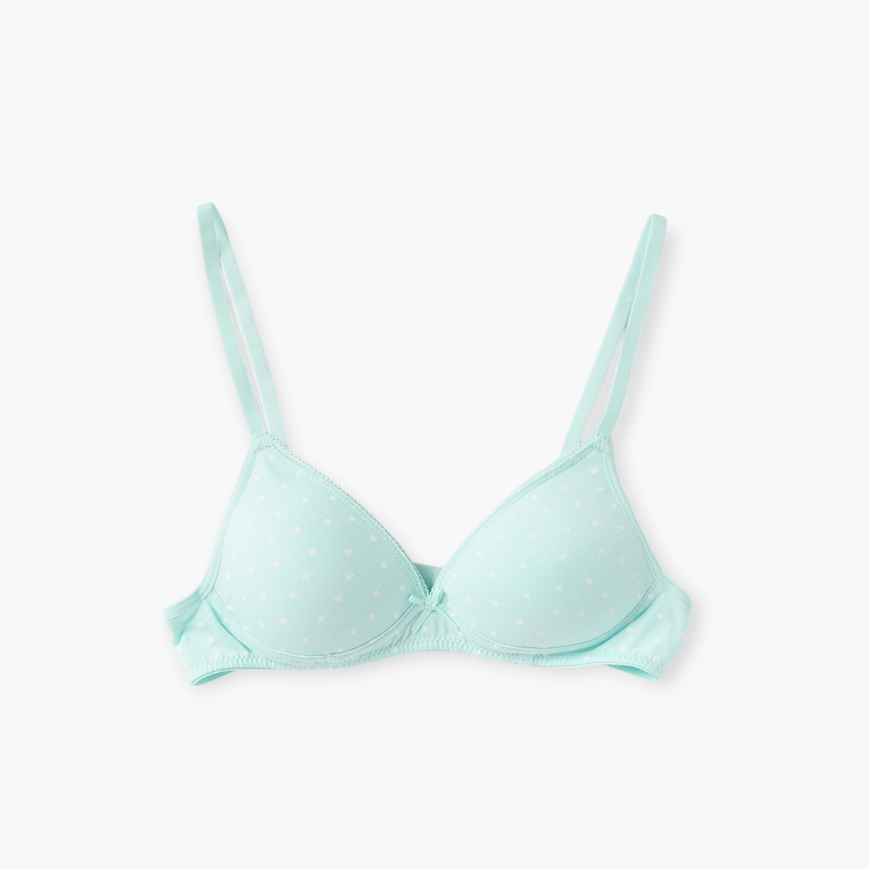 Juniors Assorted Teen Bra with Adjustable Straps and Bow Detail - Set of 2-girls-clothing-innerwear-bras-image-2