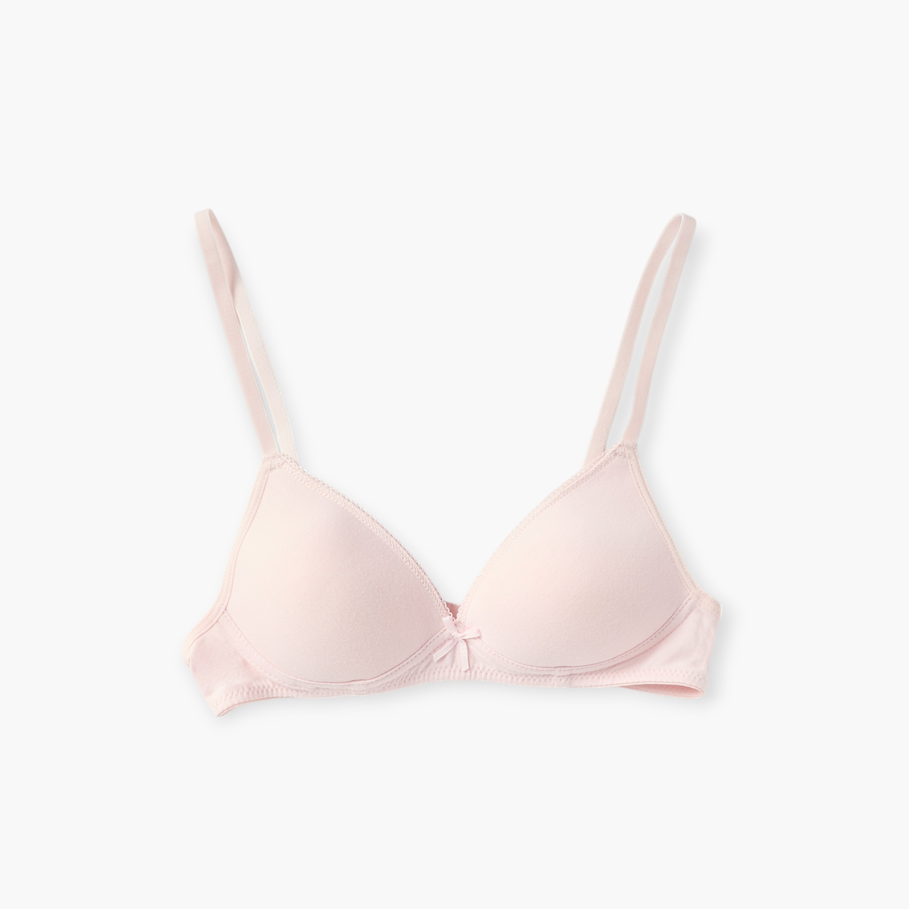 Juniors Assorted Teen Bra with Adjustable Straps and Bow Detail - Set of 2-girls-clothing-innerwear-bras-image-3