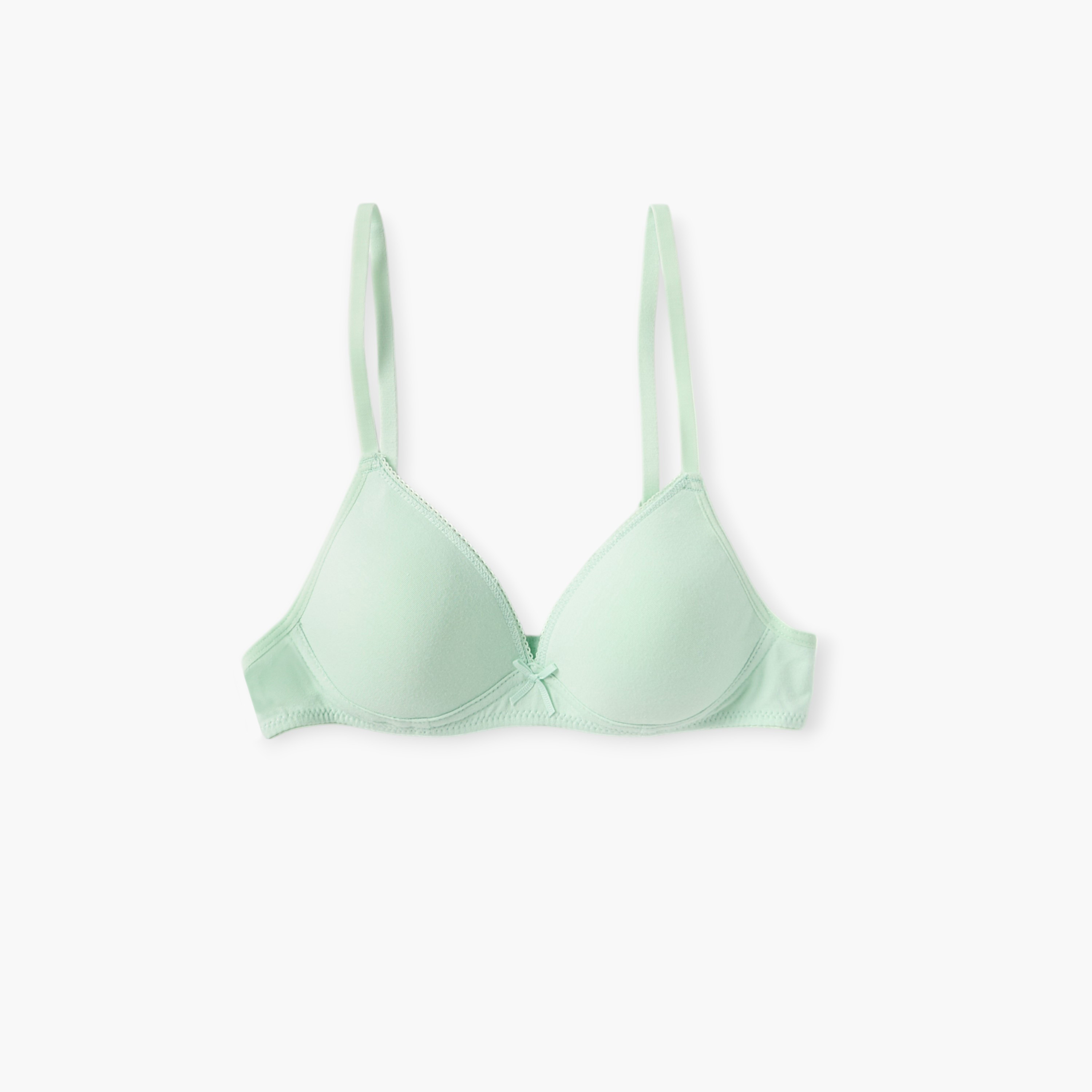Juniors Assorted Teen Bra with Adjustable Straps and Bow Detail - Set of 2-girls-clothing-innerwear-bras-image-2