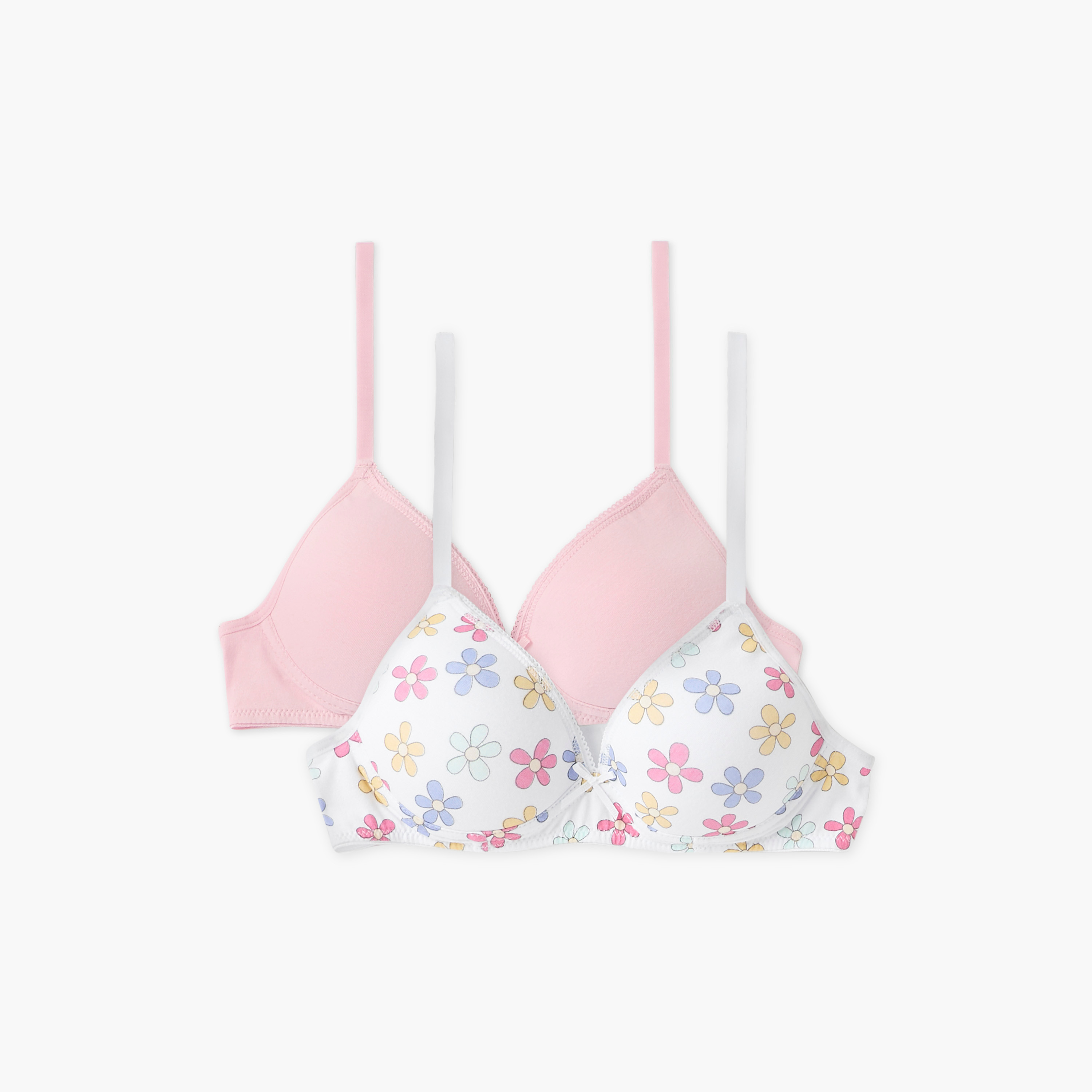 طقم صدريّات متنوعة بمشبك إغلاق قطعتين من جونيورز-girls-clothing-innerwear-bras-image-7