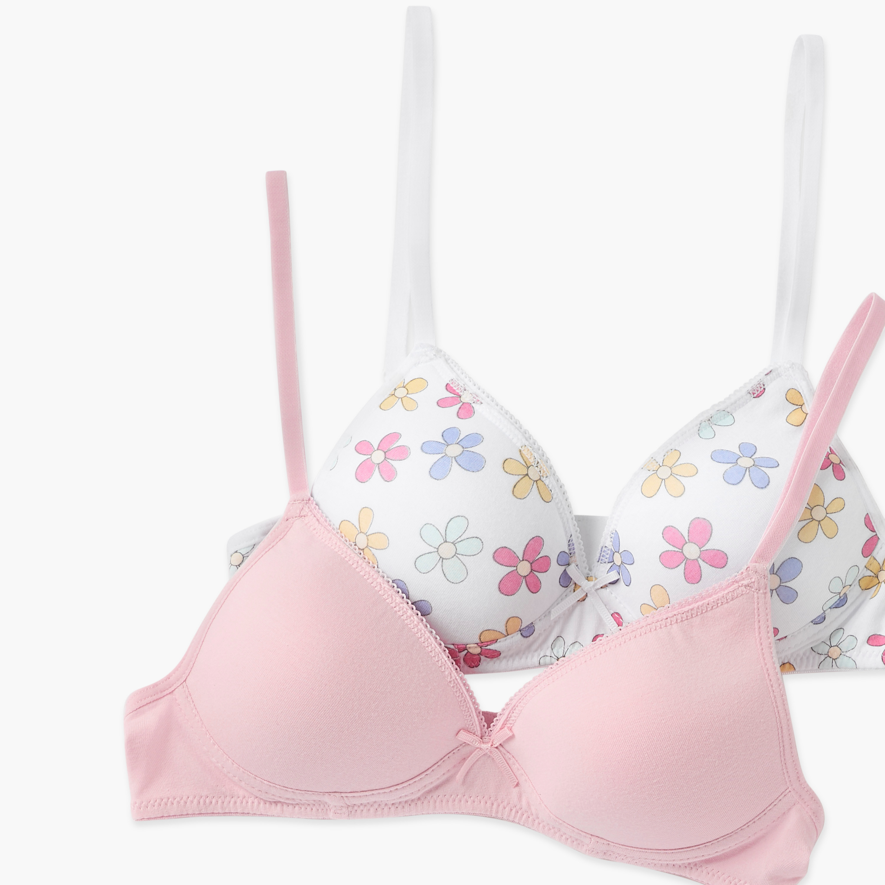 طقم صدريّات متنوعة بمشبك إغلاق قطعتين من جونيورز-girls-clothing-innerwear-bras-image-2