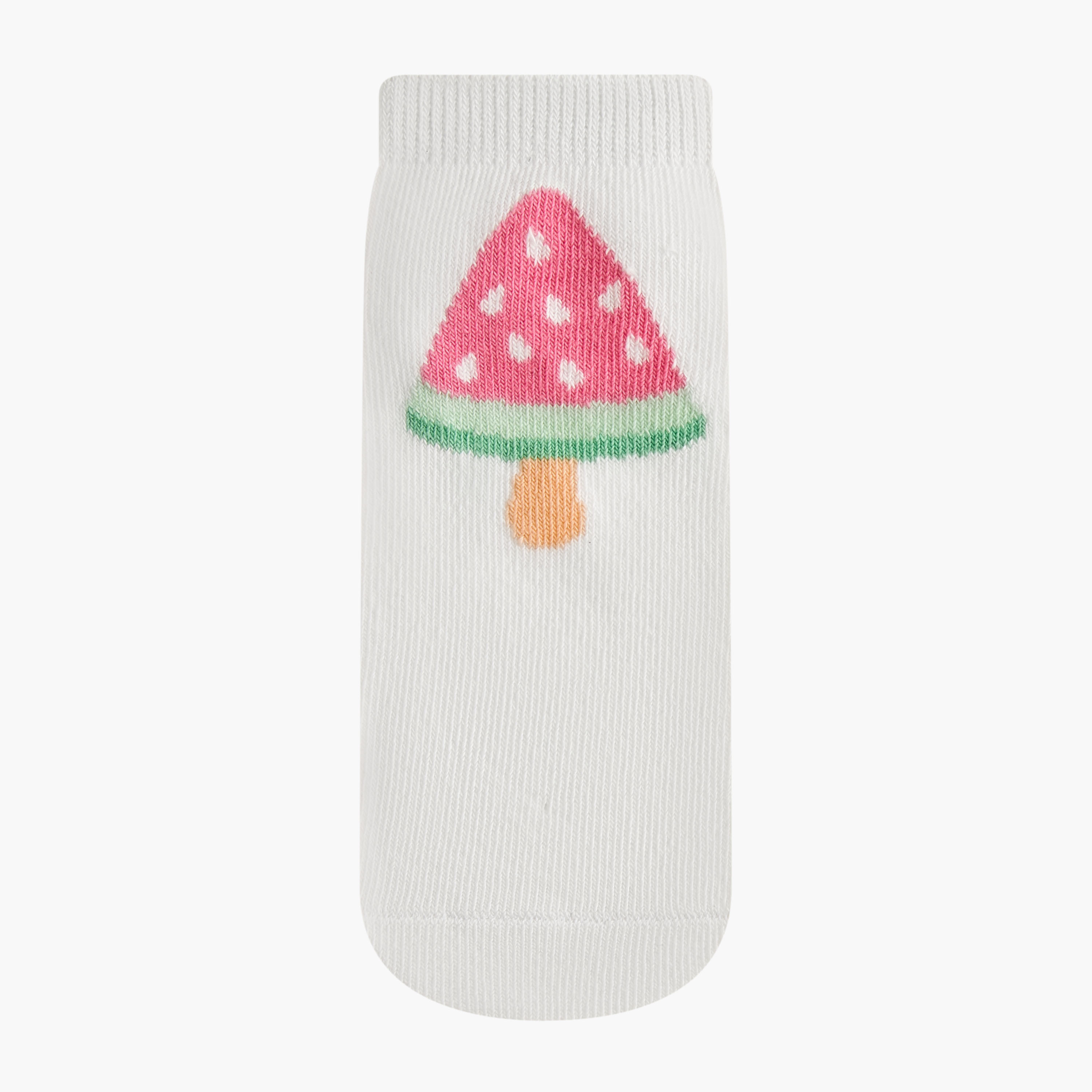 Juniors Printed Ankle Length Socks - Set of 3-girls-accessories-socks-image-2