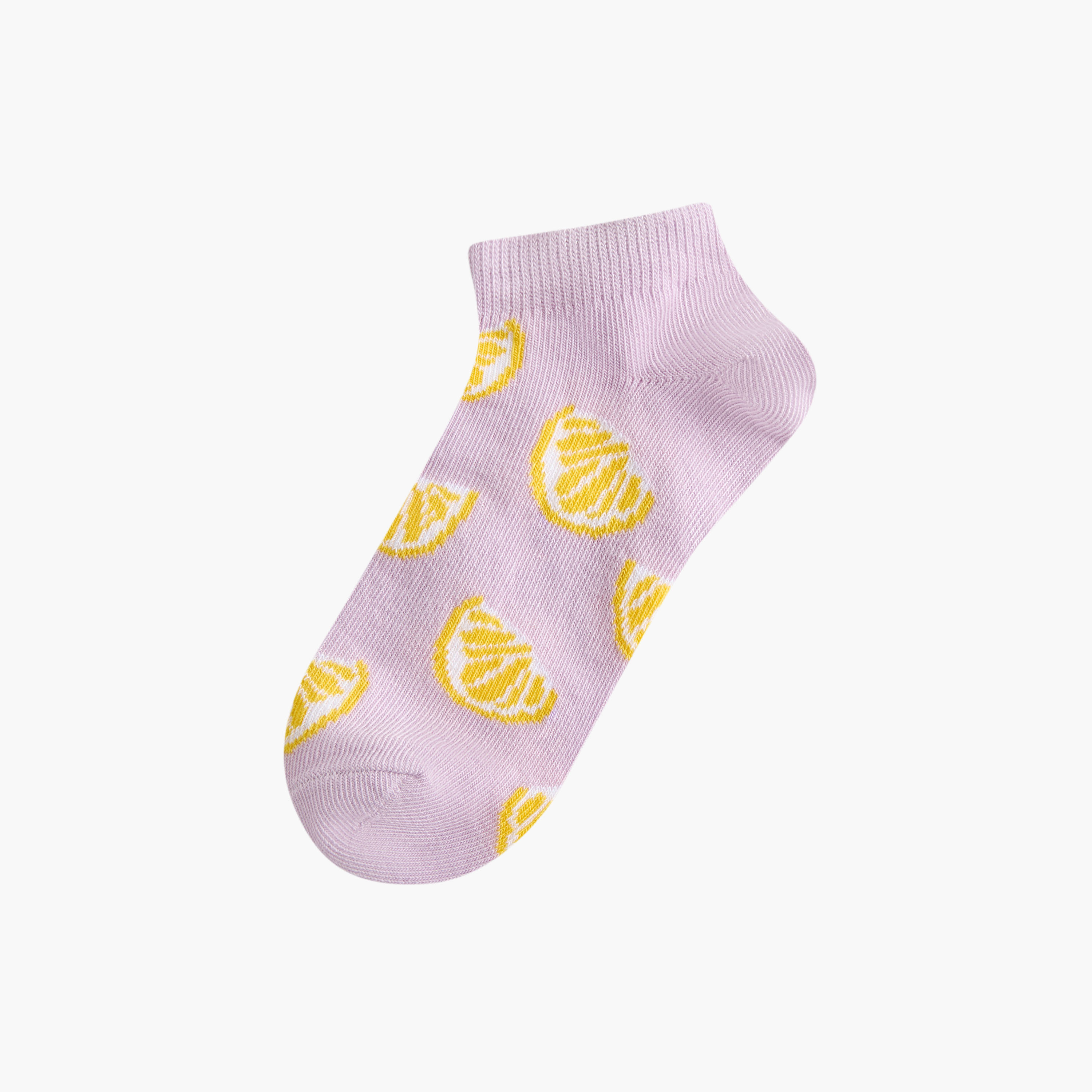 Juniors Fruit Print Ankle Length Socks - Set of 3-girls-accessories-socks-image-2
