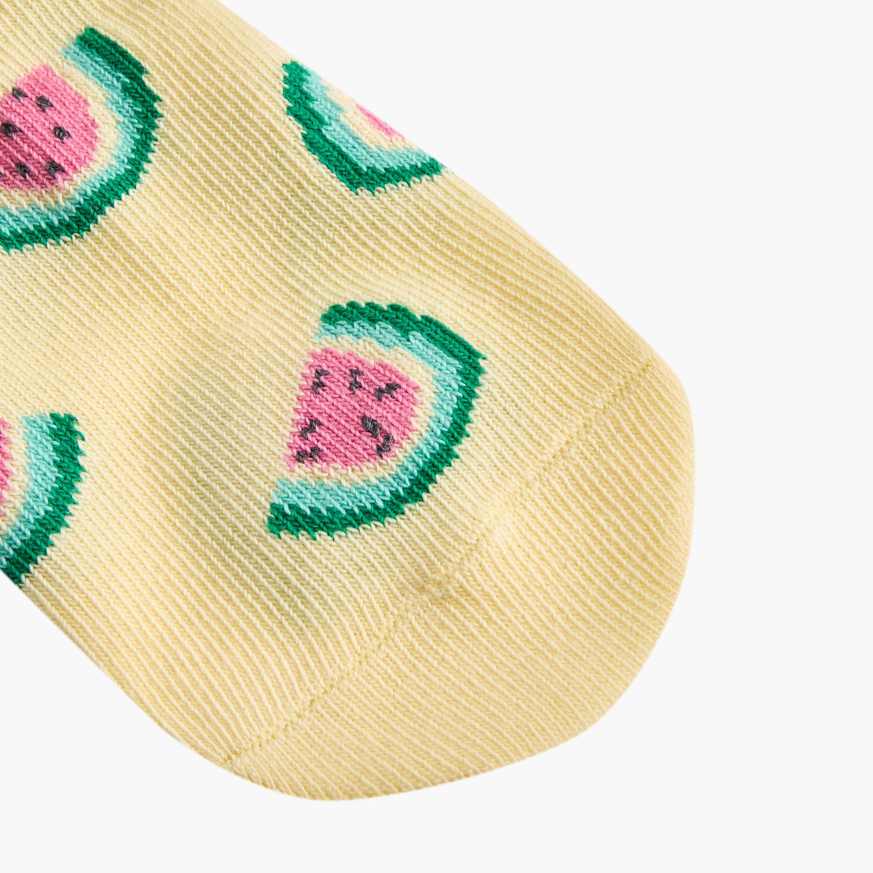 Juniors Fruit Print Ankle Length Socks - Set of 3-girls-accessories-socks-image-5
