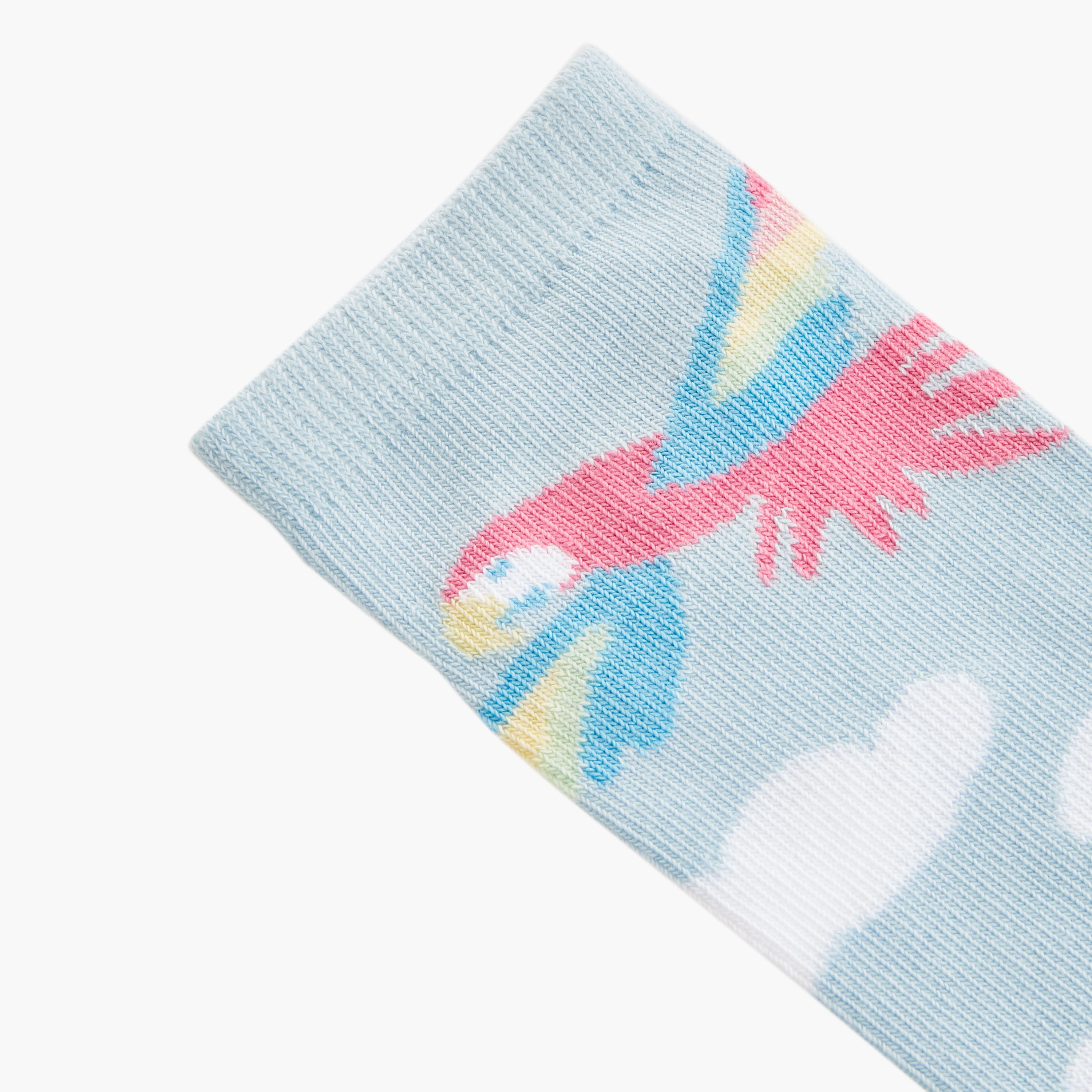 Juniors Printed Ankle Length Socks - Set of 3-girls-accessories-socks-image-5