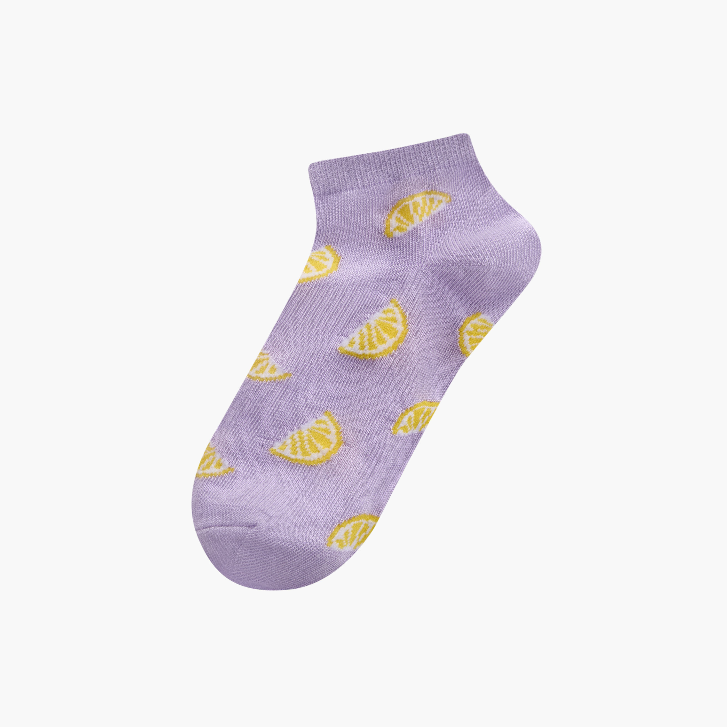 Juniors Printed Ankle Length Socks - Set of 6-girls-accessories-socks-image-2