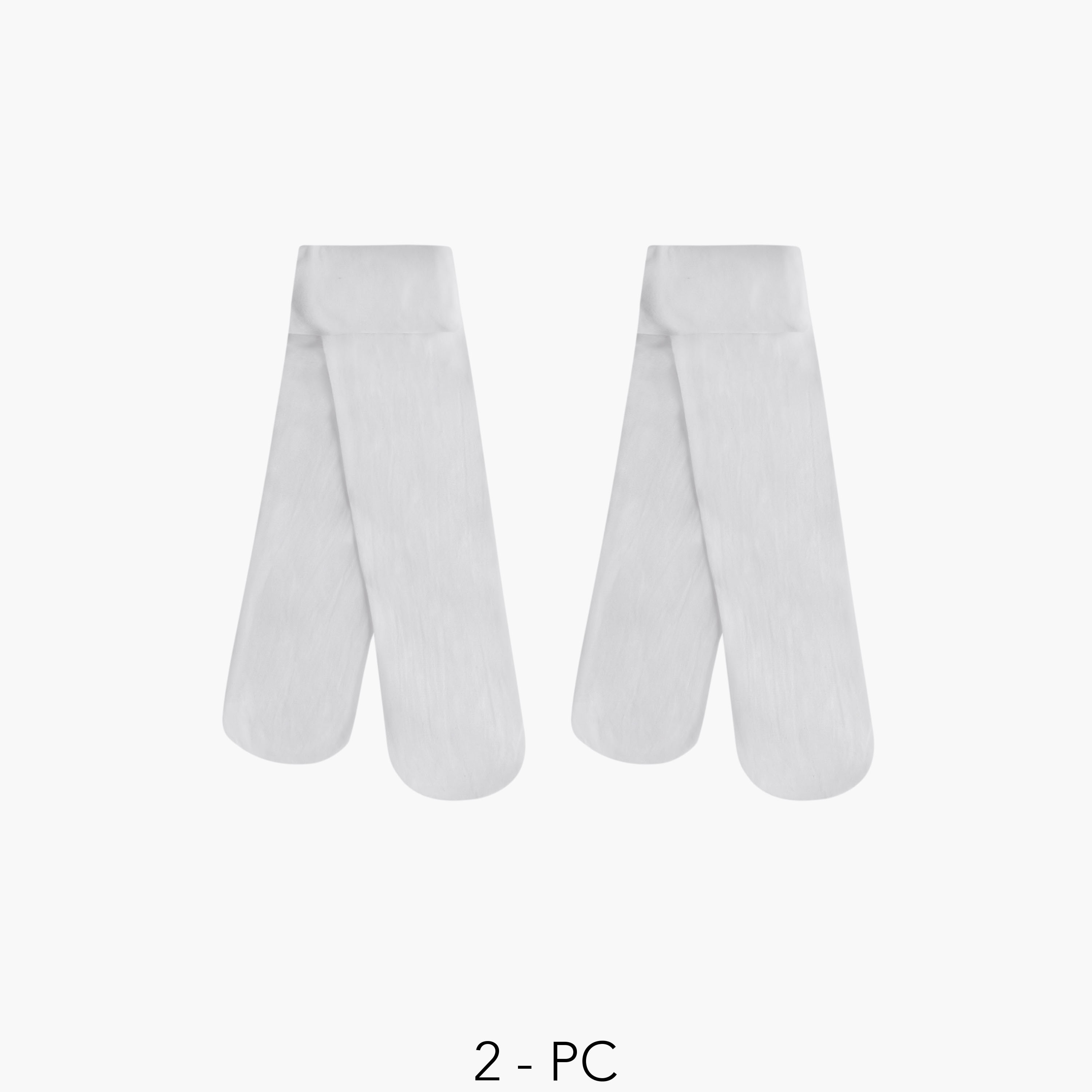 Juniors Solid Tights with Elasticated Waistband-girls-accessories-socks-image-1