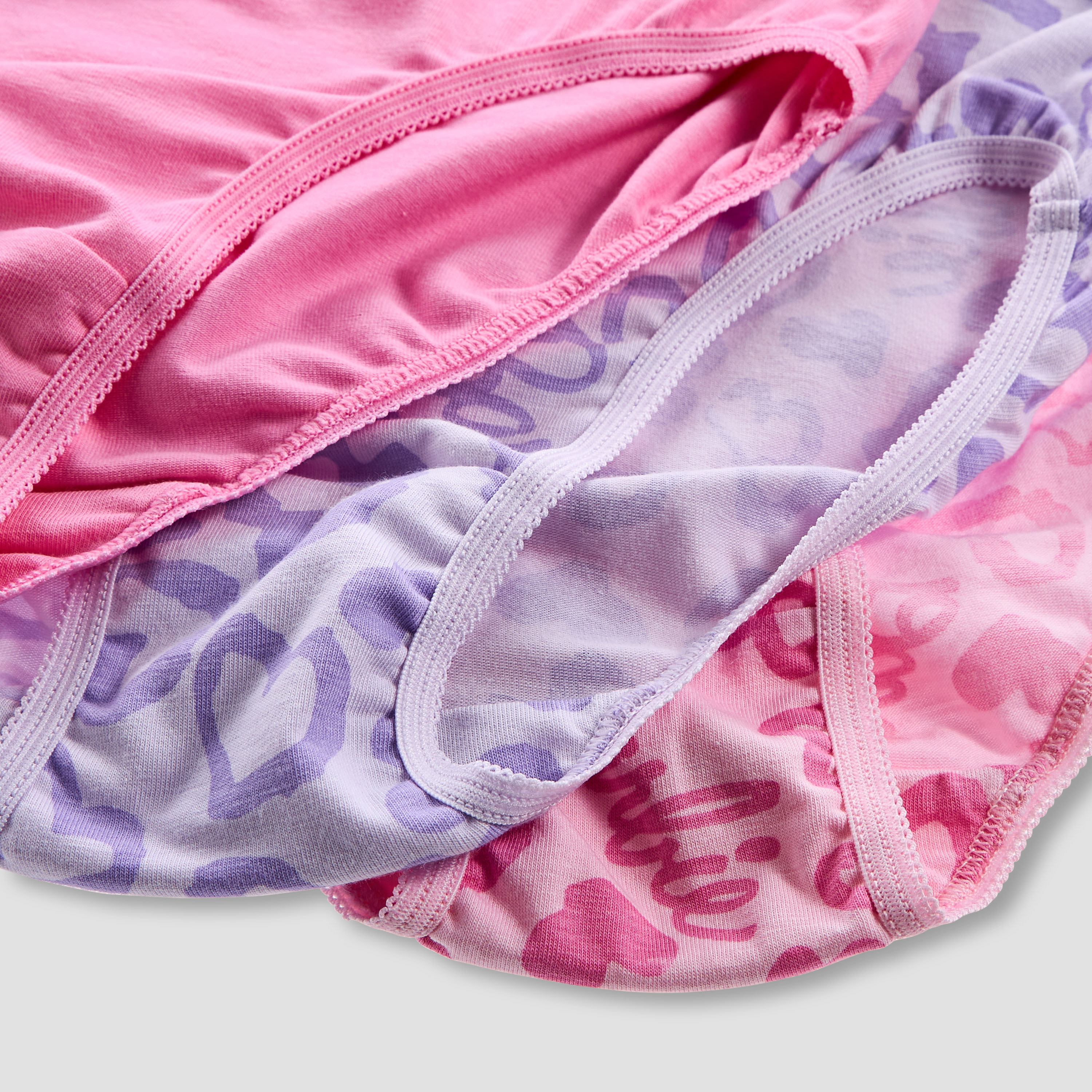 Girls Briefs with Barbie Print - Cotton - Set of 3-girls-clothing-innerwear-panties-image-6