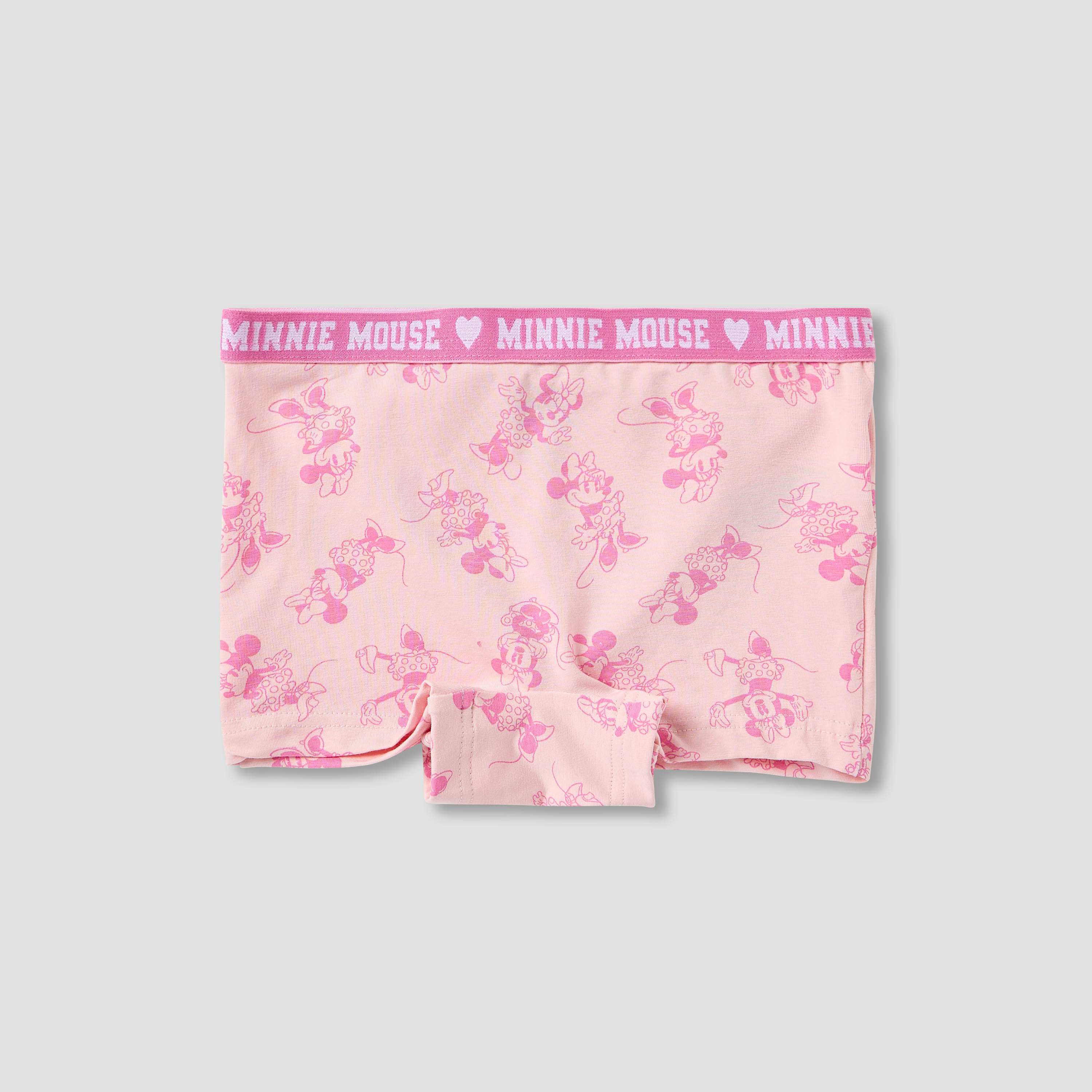Minnie Mouse Print Boxer Briefs - Set of 3-girls-clothing-innerwear-panties-image-3
