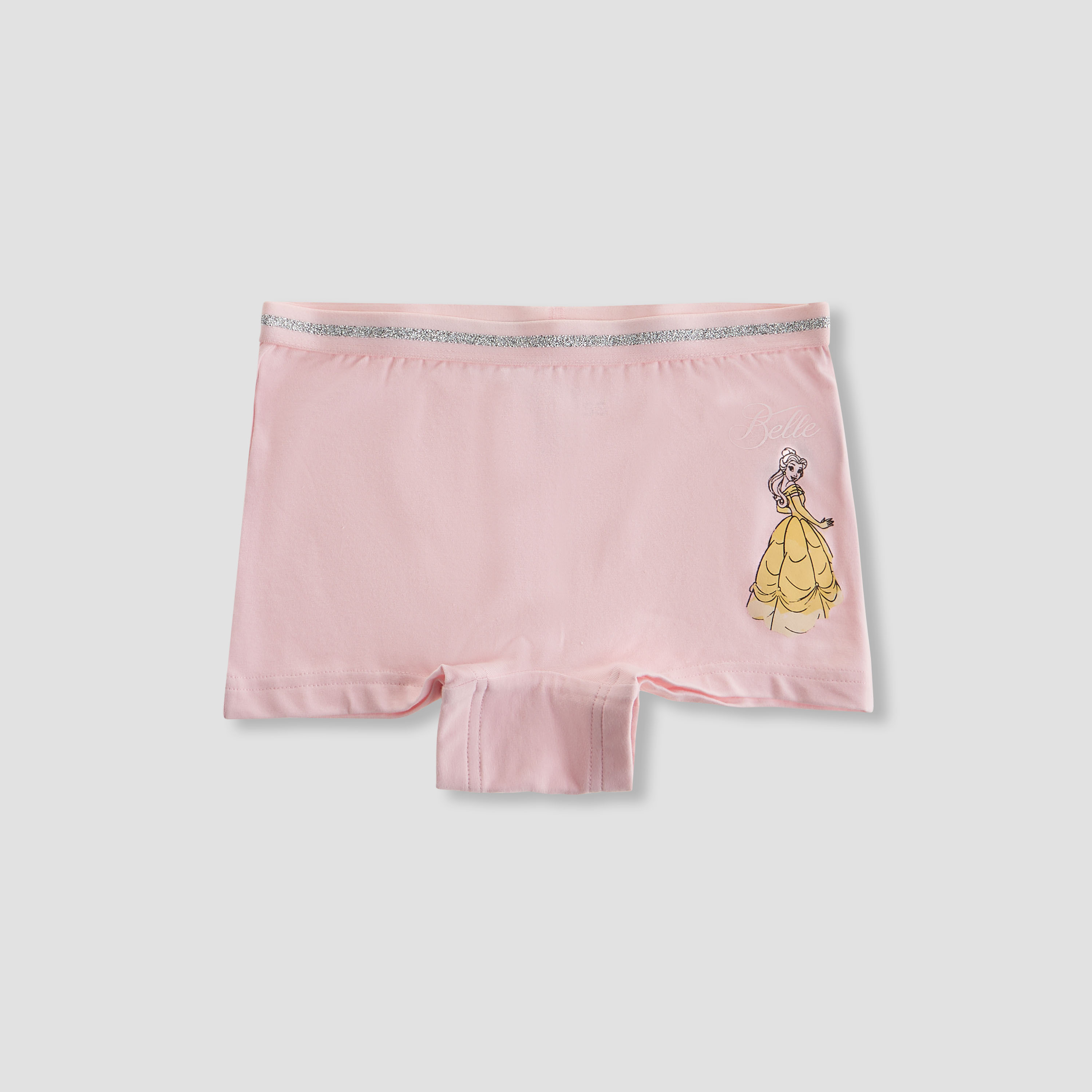 Pack of 3 Disney Cotton Boxers with Princess Print-girls-clothing-innerwear-panties-image-2