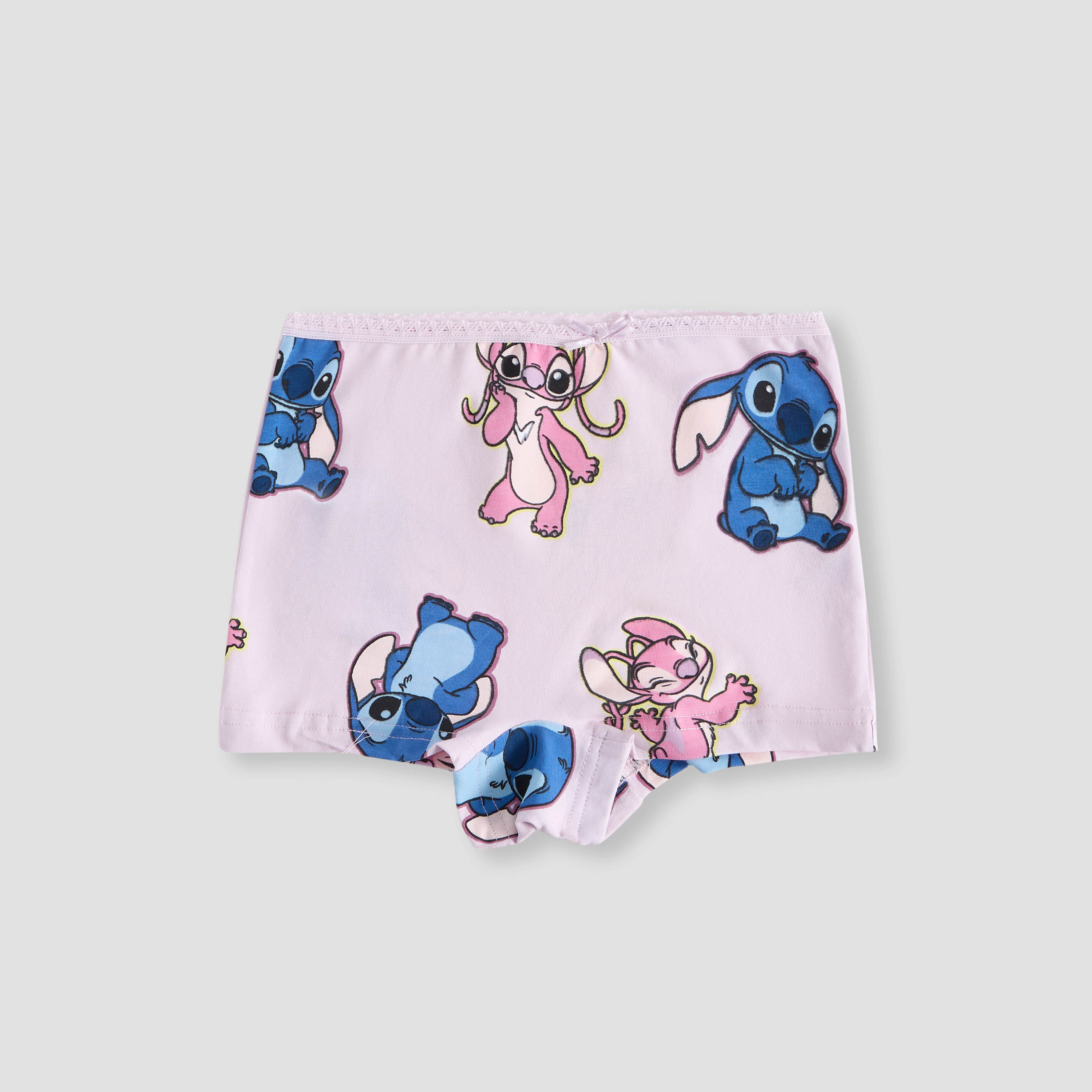 Disney Stitch and Angel Print Boxer Briefs - Set of 3-girls-clothing-innerwear-panties-image-2