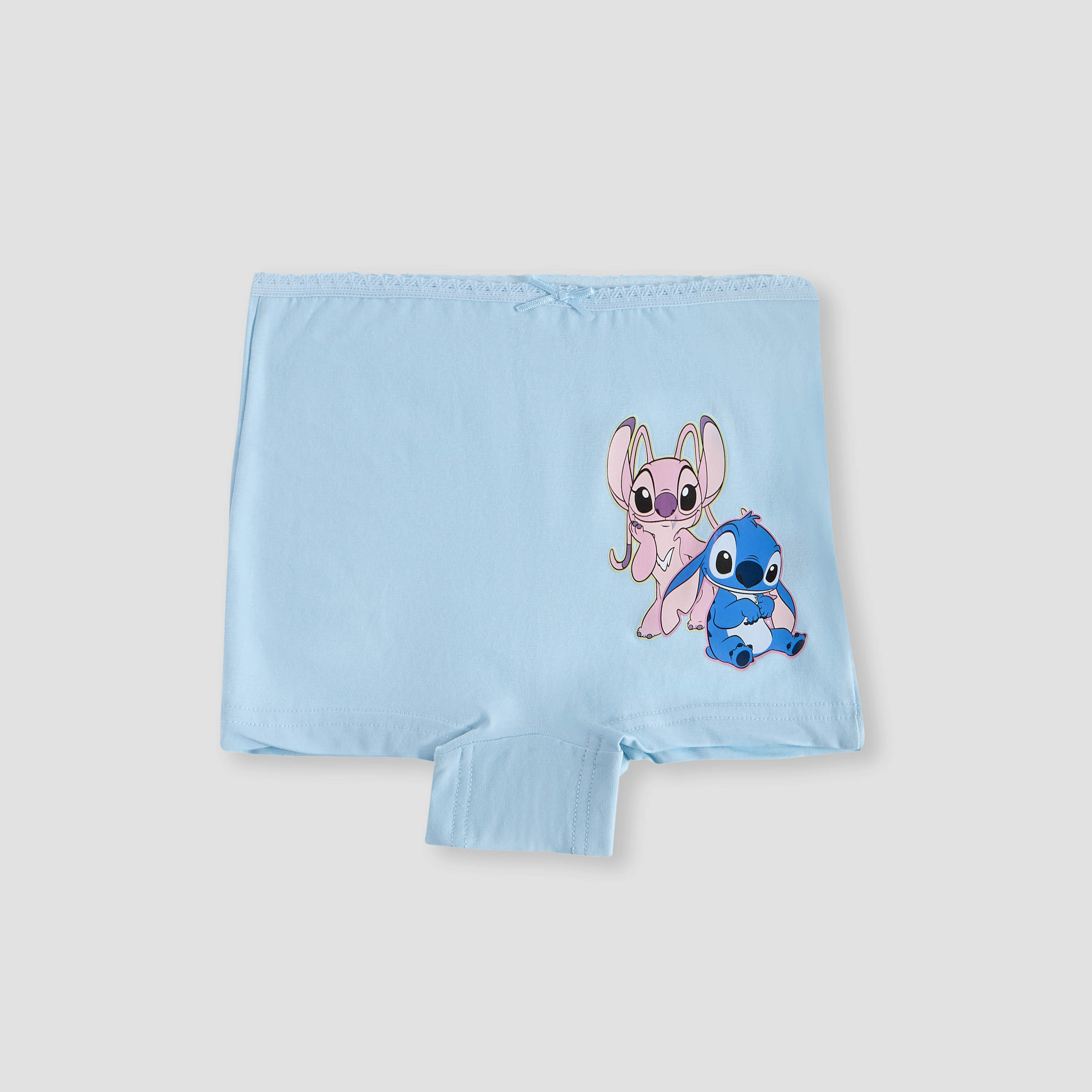 Disney Stitch and Angel Print Boxer Briefs - Set of 3-girls-clothing-innerwear-panties-image-4