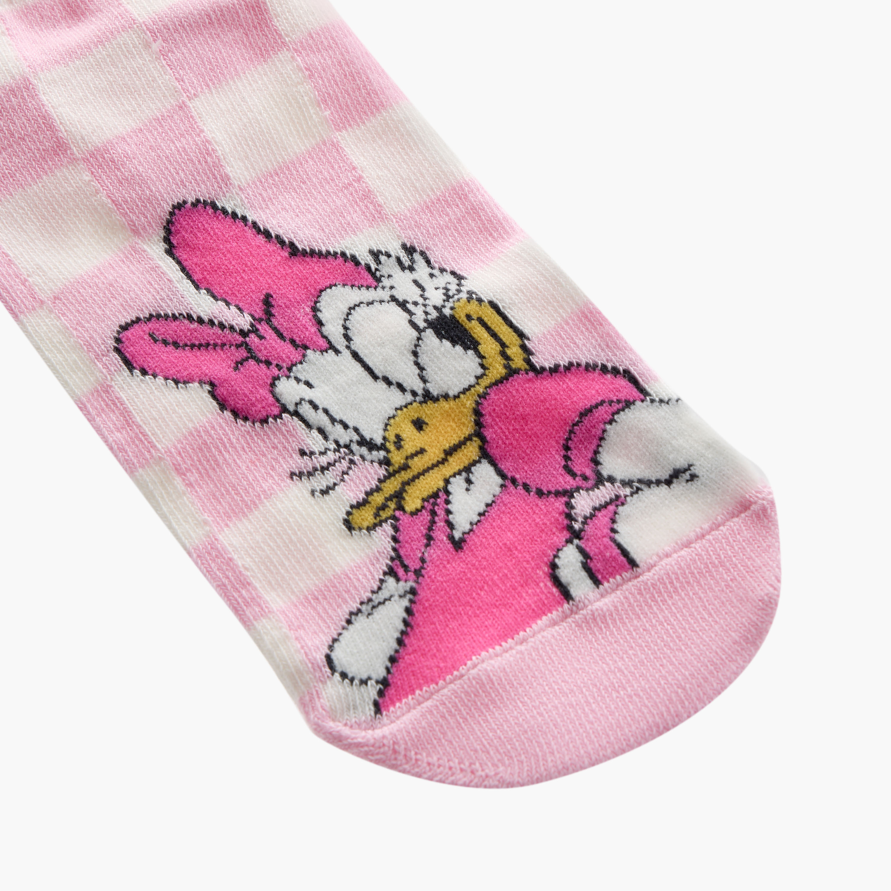 Disney Minnie Mouse and Daisy Duck Print Ankle Length Socks - Set of 3-girls-accessories-socks-image-3