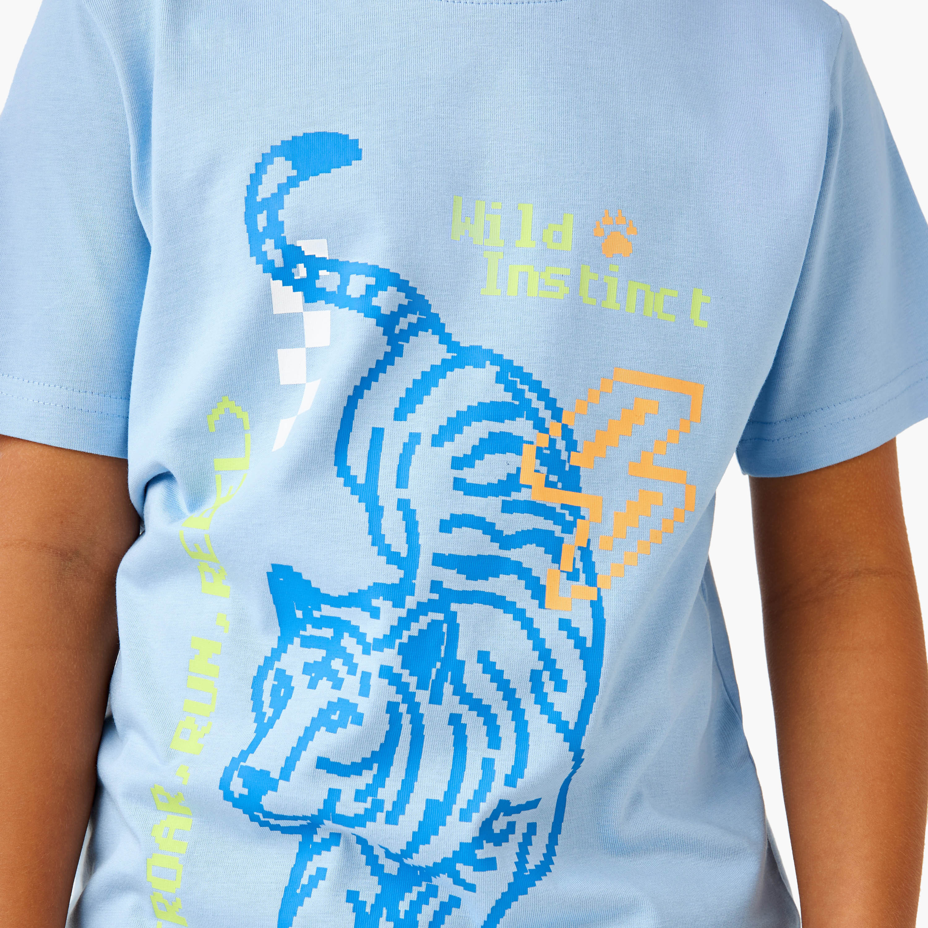 تيشيرت بطبعات جرافيك وأكمام قصيرة من جونيورز-boys-clothing-tshirtsandpolos-image-5