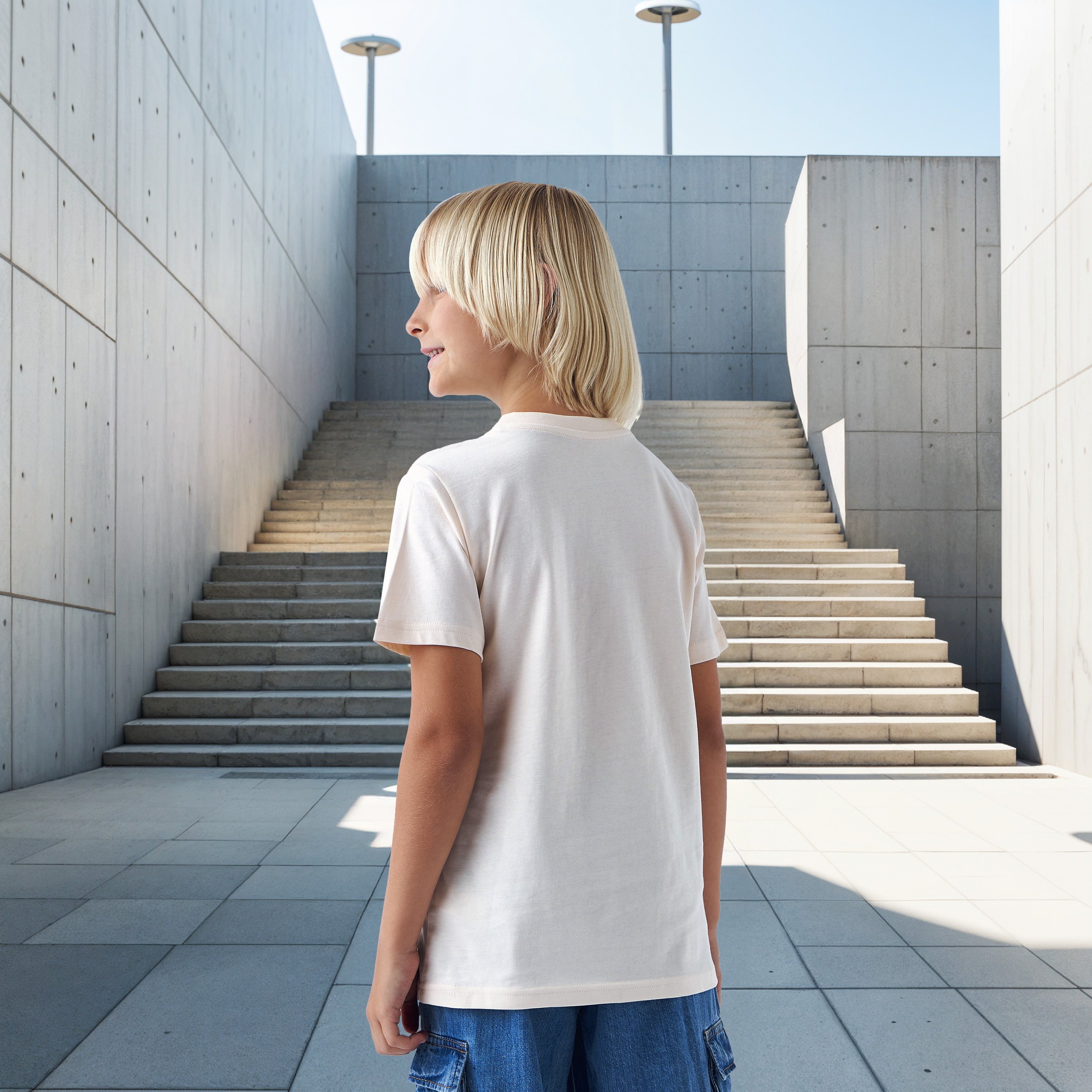 Juniors Graphic Print T-shirt with Short Sleeves-boys-clothing-tshirtsandpolos-image-3