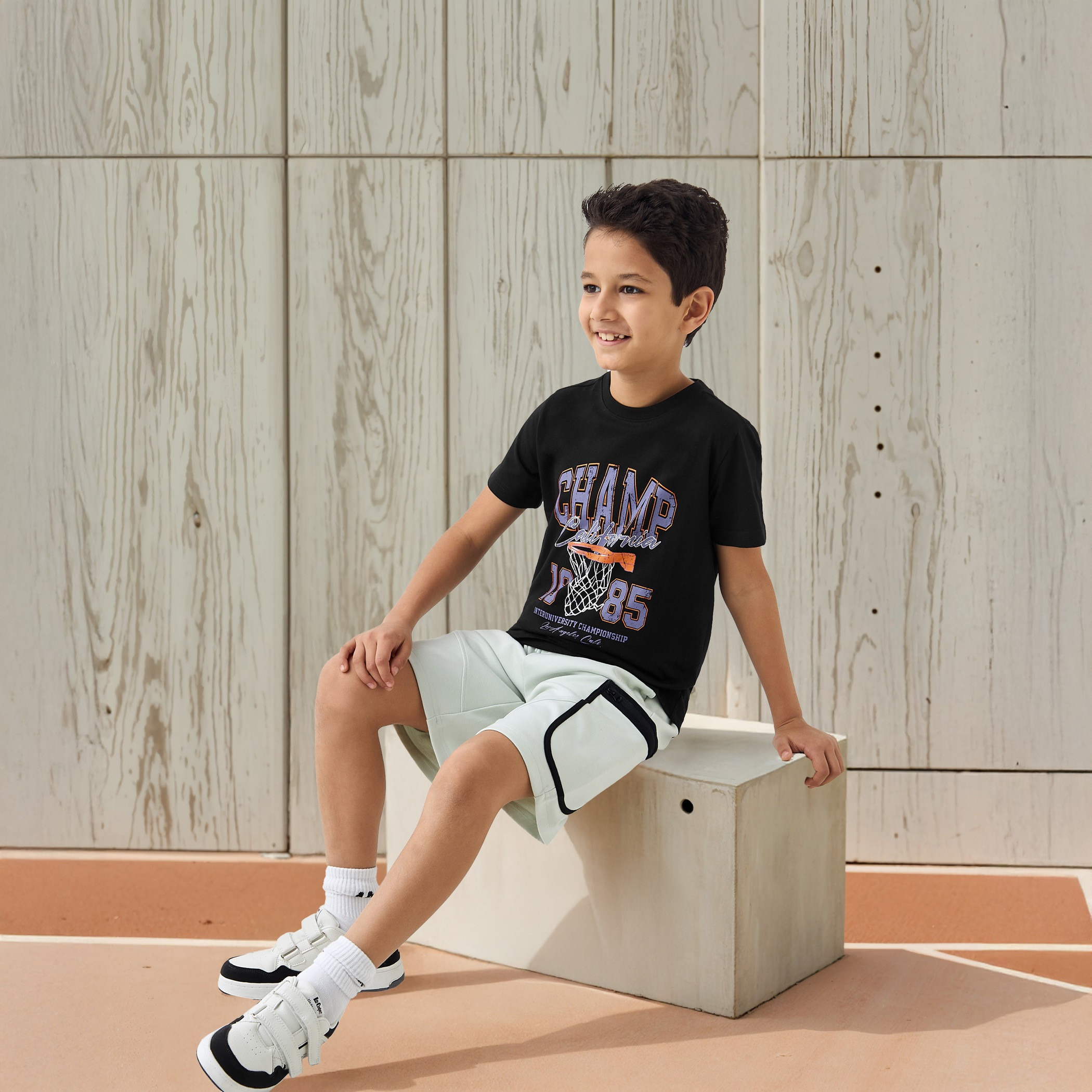 تيشيرت بأكمام قصيرة وطبعات من جونيورز-boys-clothing-tshirtsandpolos-image-2