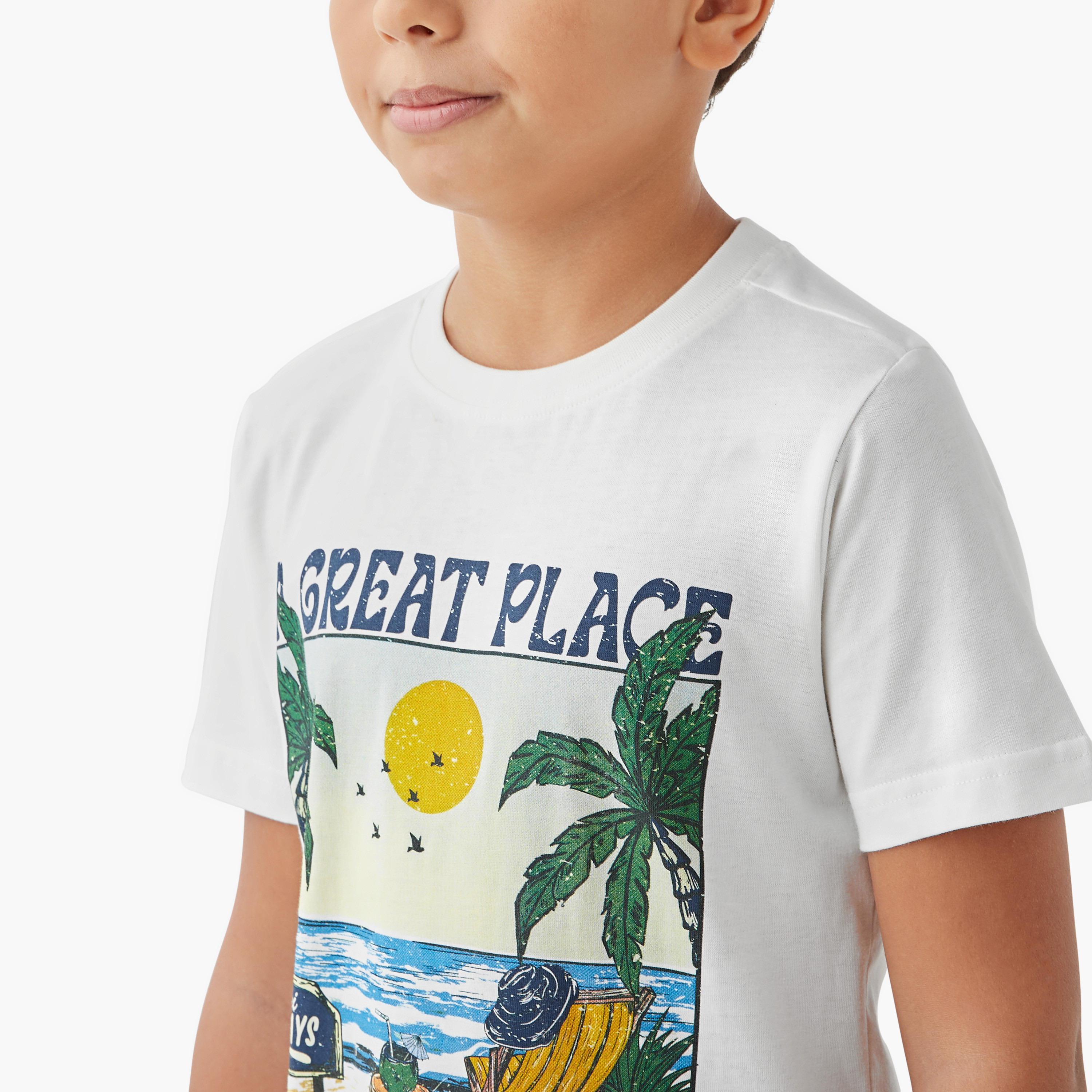 تيشيرت بطبعات جرافيك وأكمام قصيرة من جونيورز-boys-clothing-tshirtsandpolos-image-4