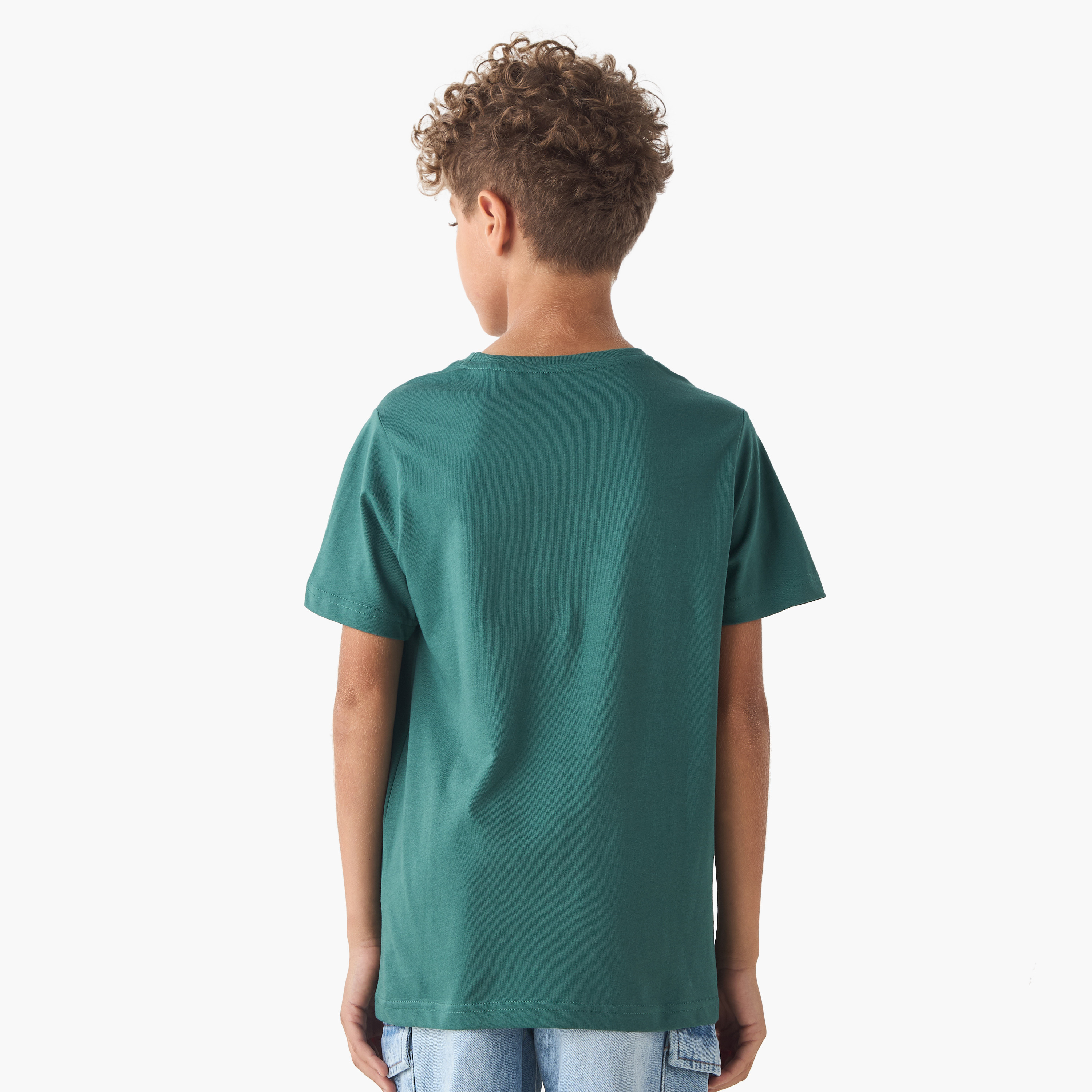 تيشيرت بأكمام قصيرة وطبعات جرافيتي من جونيورز-boys-clothing-tshirtsandpolos-image-3