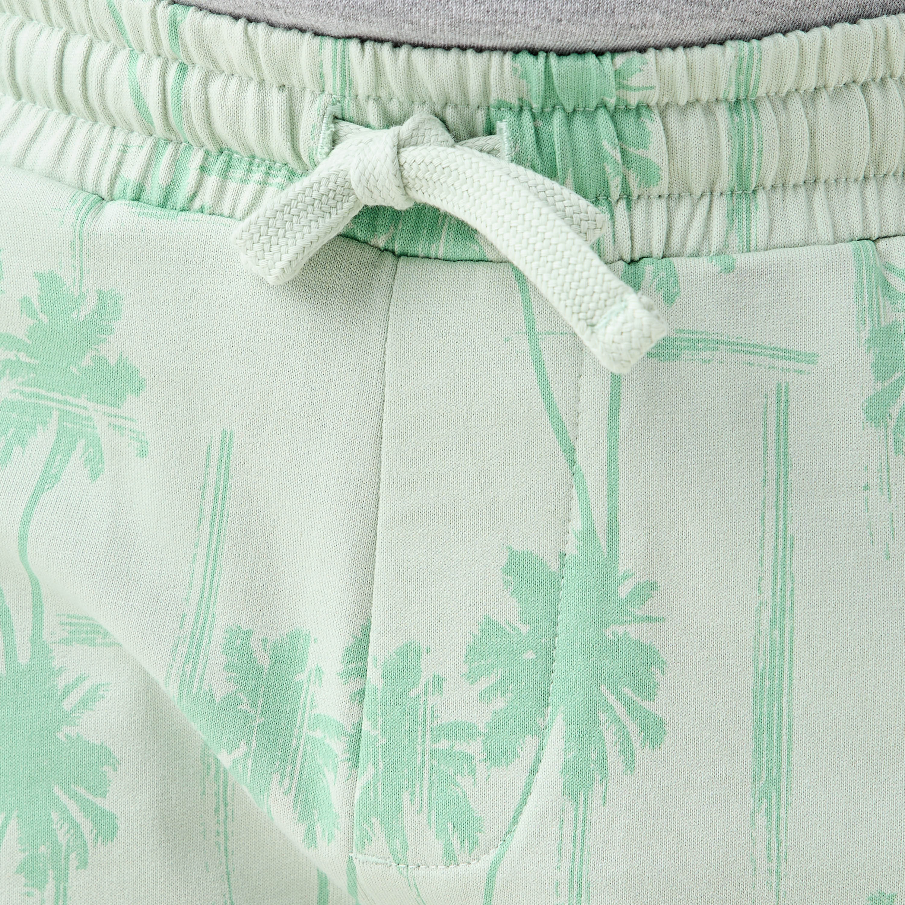 Juniors Tree Print Shorts with Pockets and Drawstring Closure-boys-clothing-bottoms-shorts-image-5