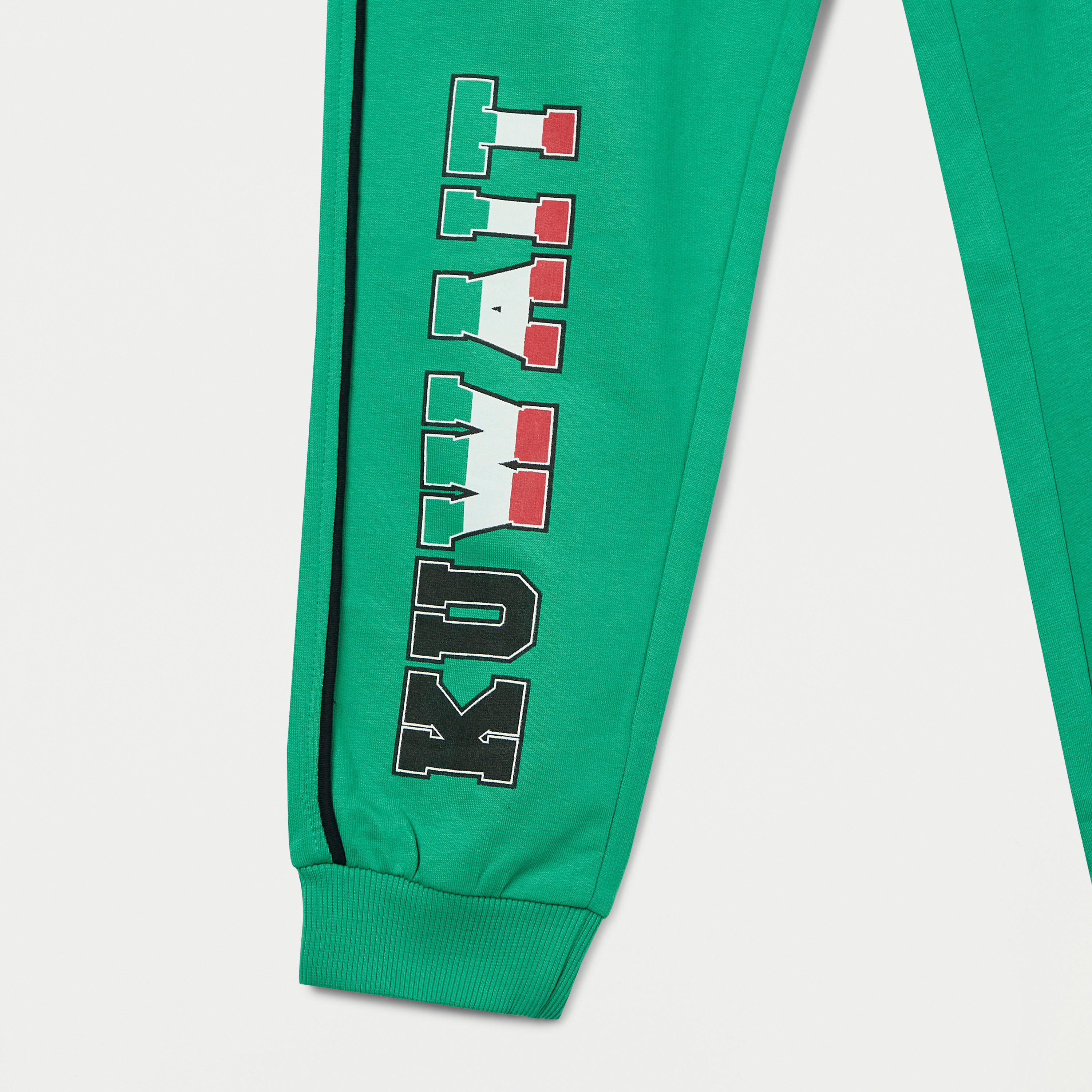 Juniors Kuwait National Day Print Joggers with Drawstring Closure-boys-clothing-bottoms-joggersandtrackpants-image-4