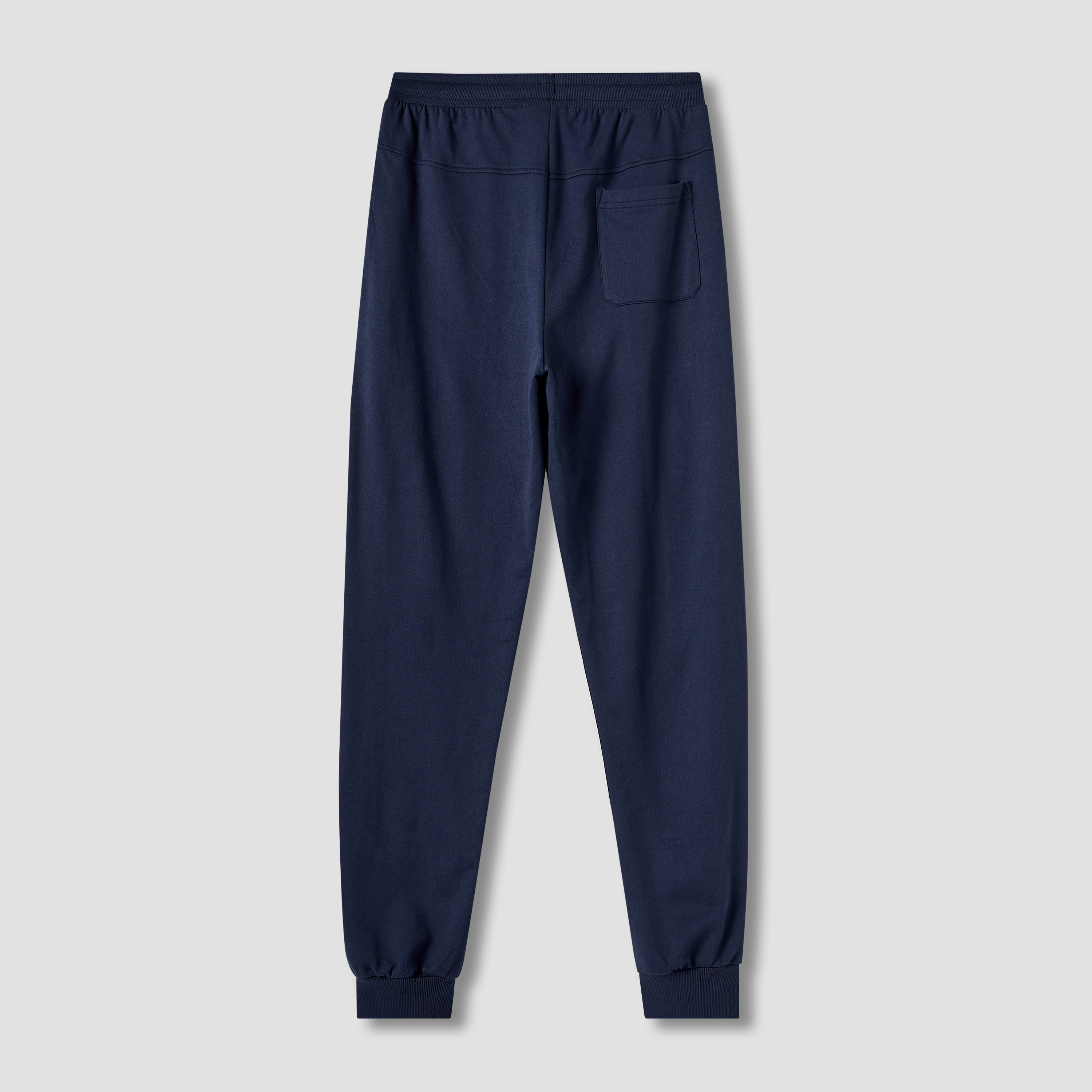 Juniors Solid Joggers with Drawstring Closure and Pockets-boys-clothing-schoolwear-bottoms-joggers-image-2