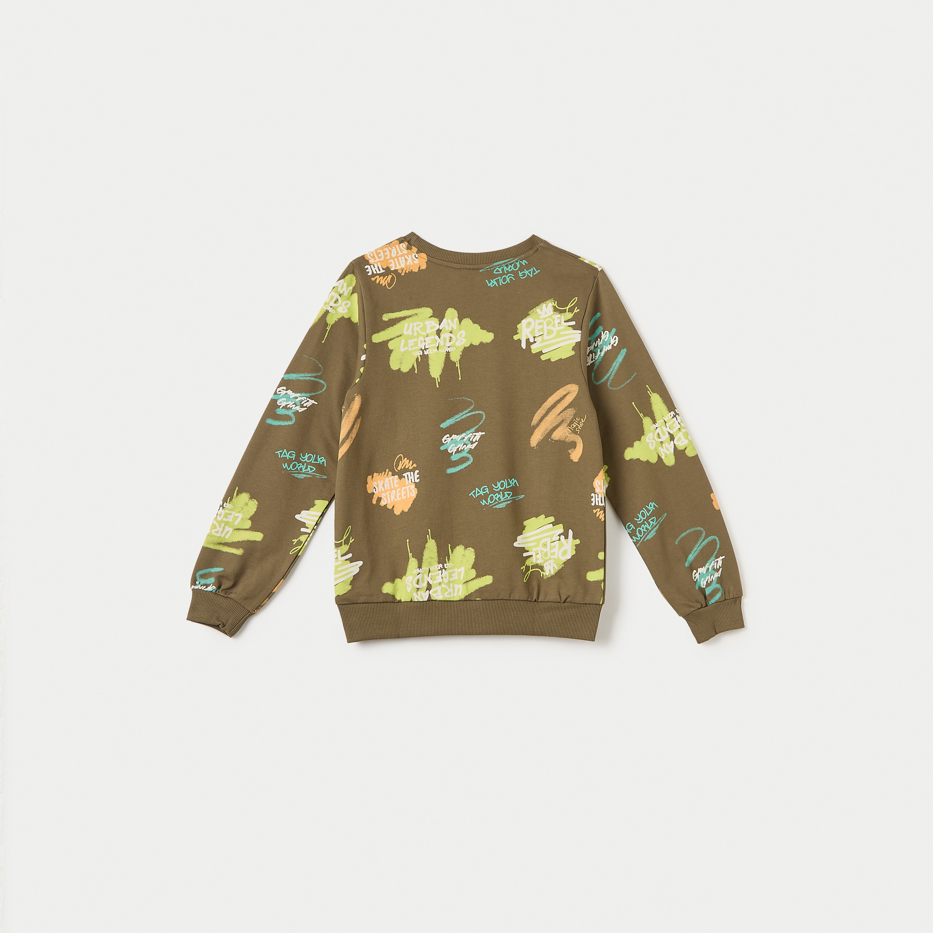 سويت شيرت بأكمام طويلة وطبعات من جونيورز-boys-clothing-sweatshirts-image-3