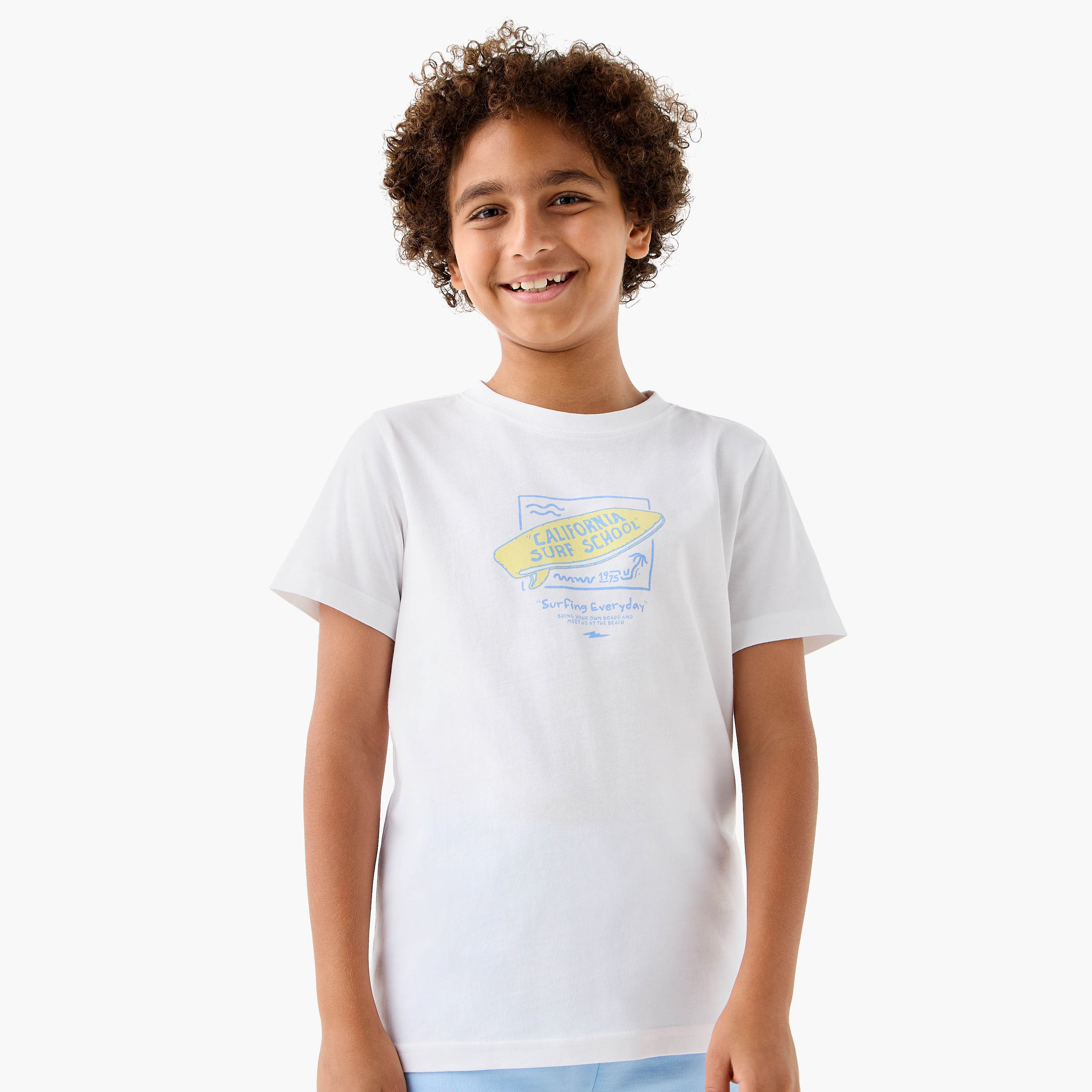 طقم شورت وتيشيرت بطبعات 3 قطع من جونيورز-boys-clothing-setsandcoords-image-6