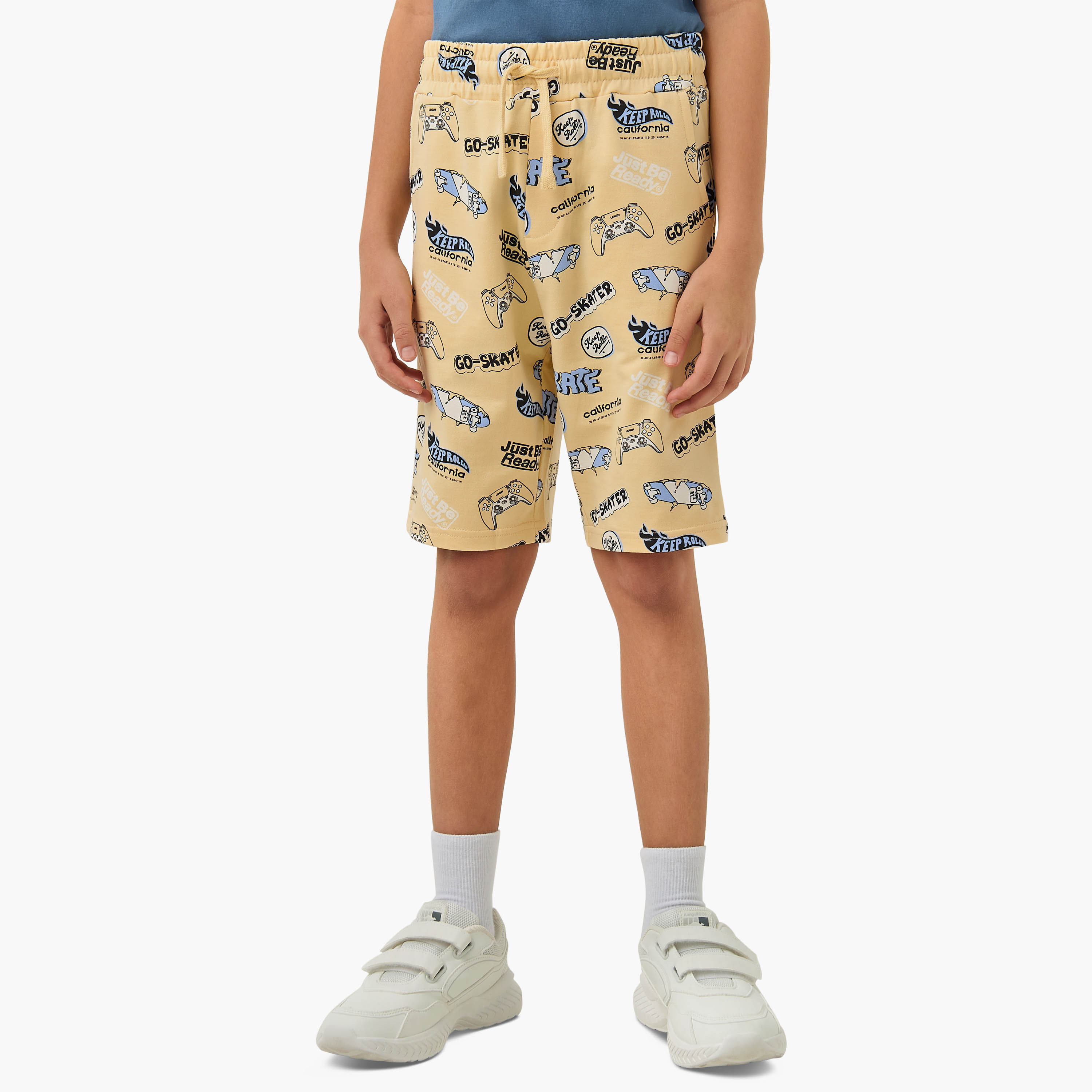 طقم شورت وتيشيرت 3 قطع بطبعات من جونيورز-boys-clothing-setsandcoords-image-4
