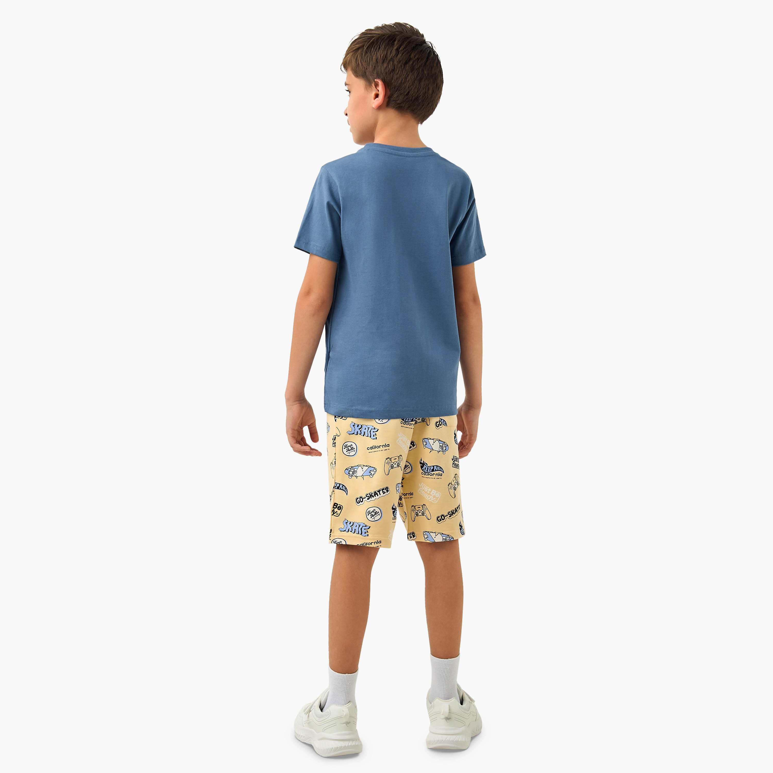 طقم شورت وتيشيرت 3 قطع بطبعات من جونيورز-boys-clothing-setsandcoords-image-5