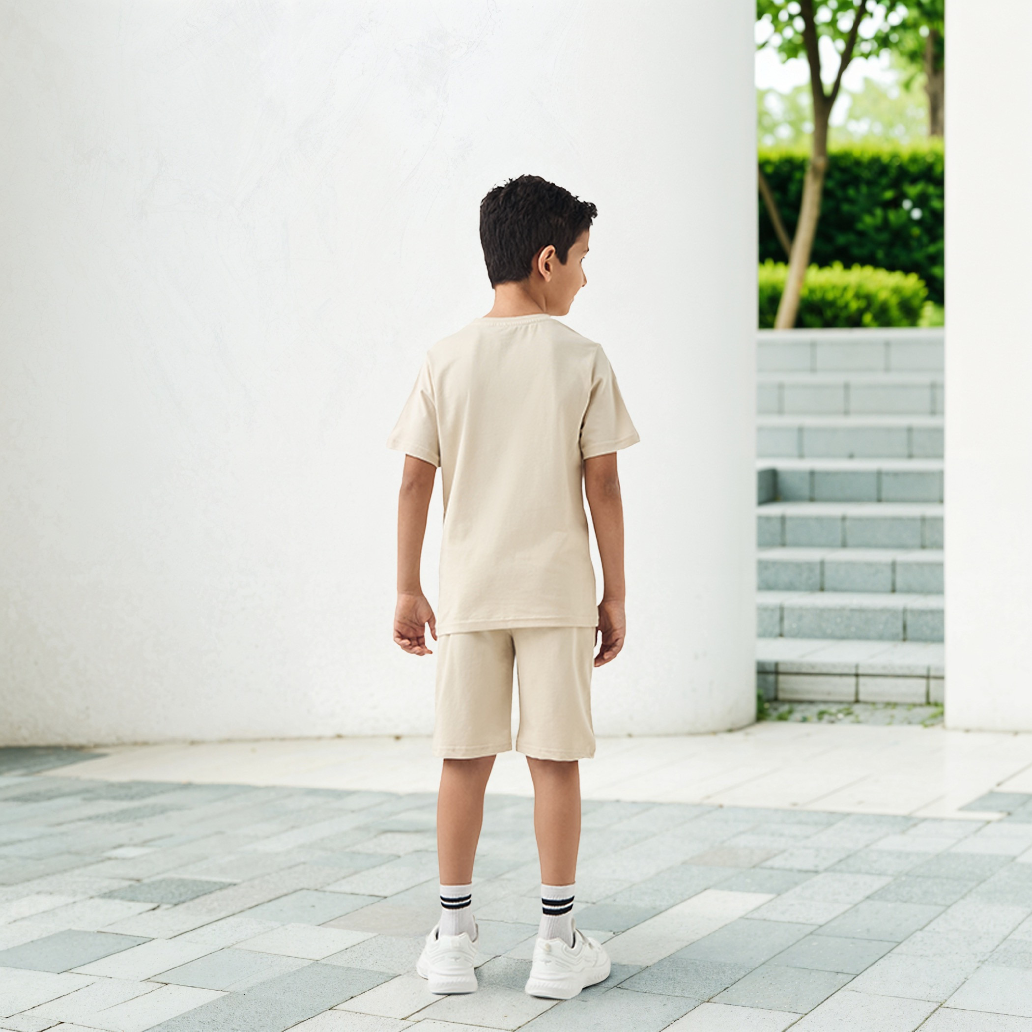 طقم شورت وتيشيرت 3 قطع متنوعة من جونيورز-boys-clothing-setsandcoords-image-4