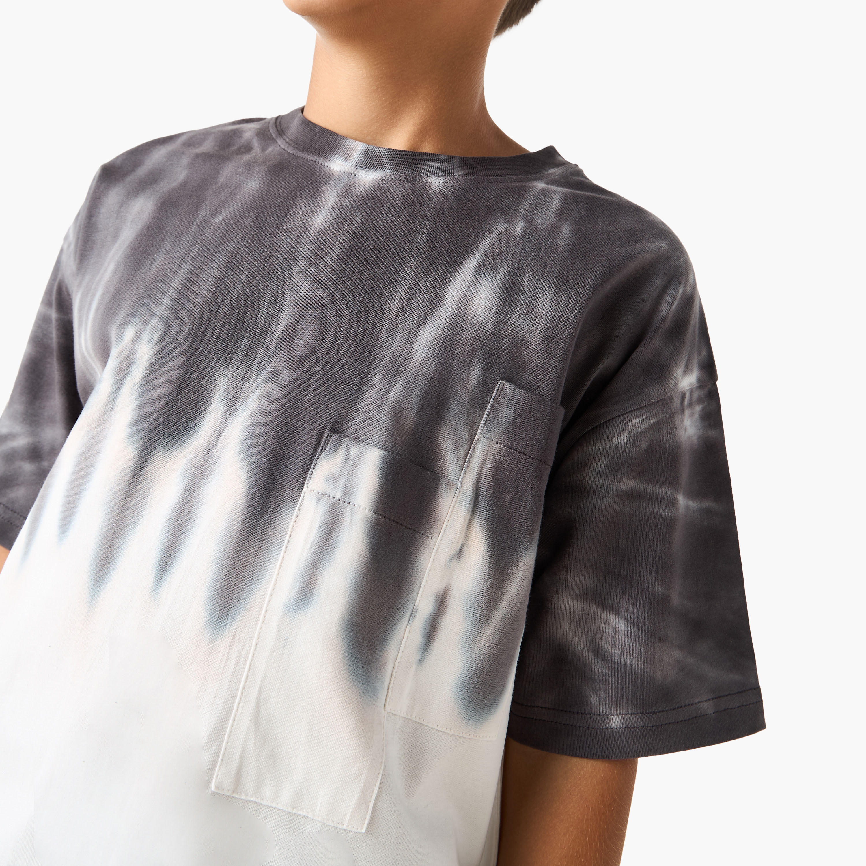 Juniors Printed T-shirt with Short Sleeves-boys-clothing-tshirtsandpolos-image-4