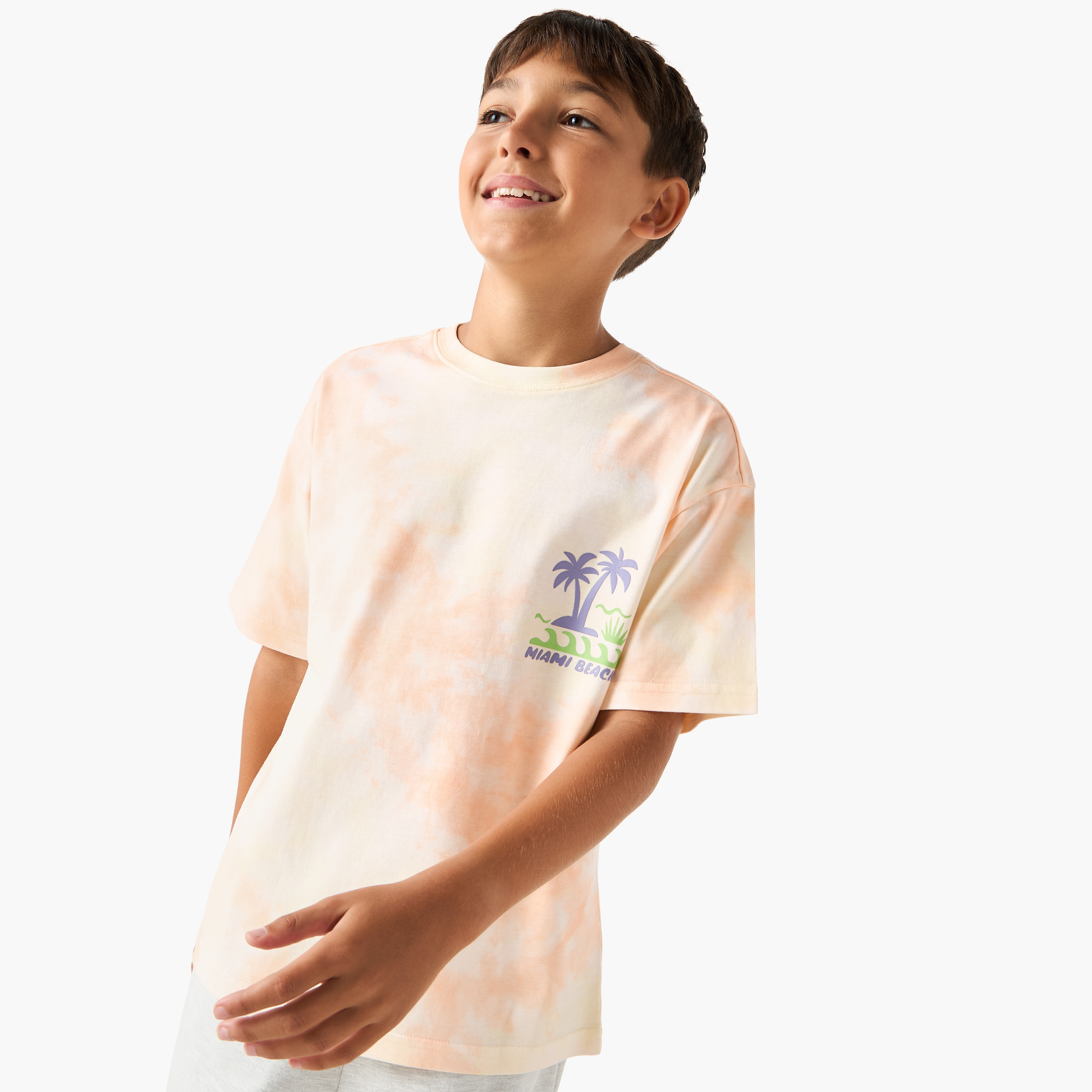 تيشيرت بأكمام قصيرة وطبعات من جونيورز-boys-clothing-tshirtsandpolos-image-1