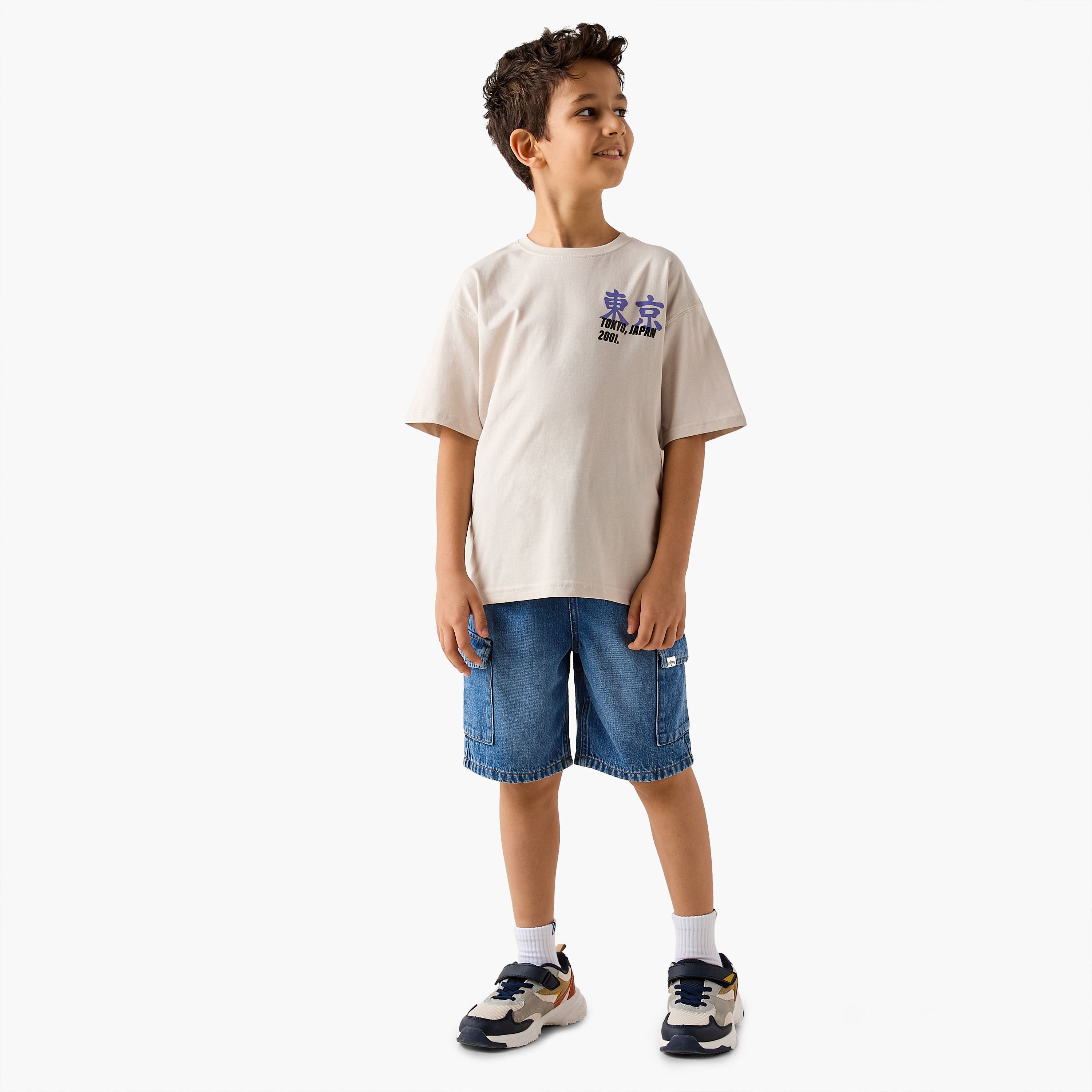 تيشيرت بأكمام قصيرة وطبعات جرافيك من جونيورز-boys-clothing-tshirtsandpolos-image-3