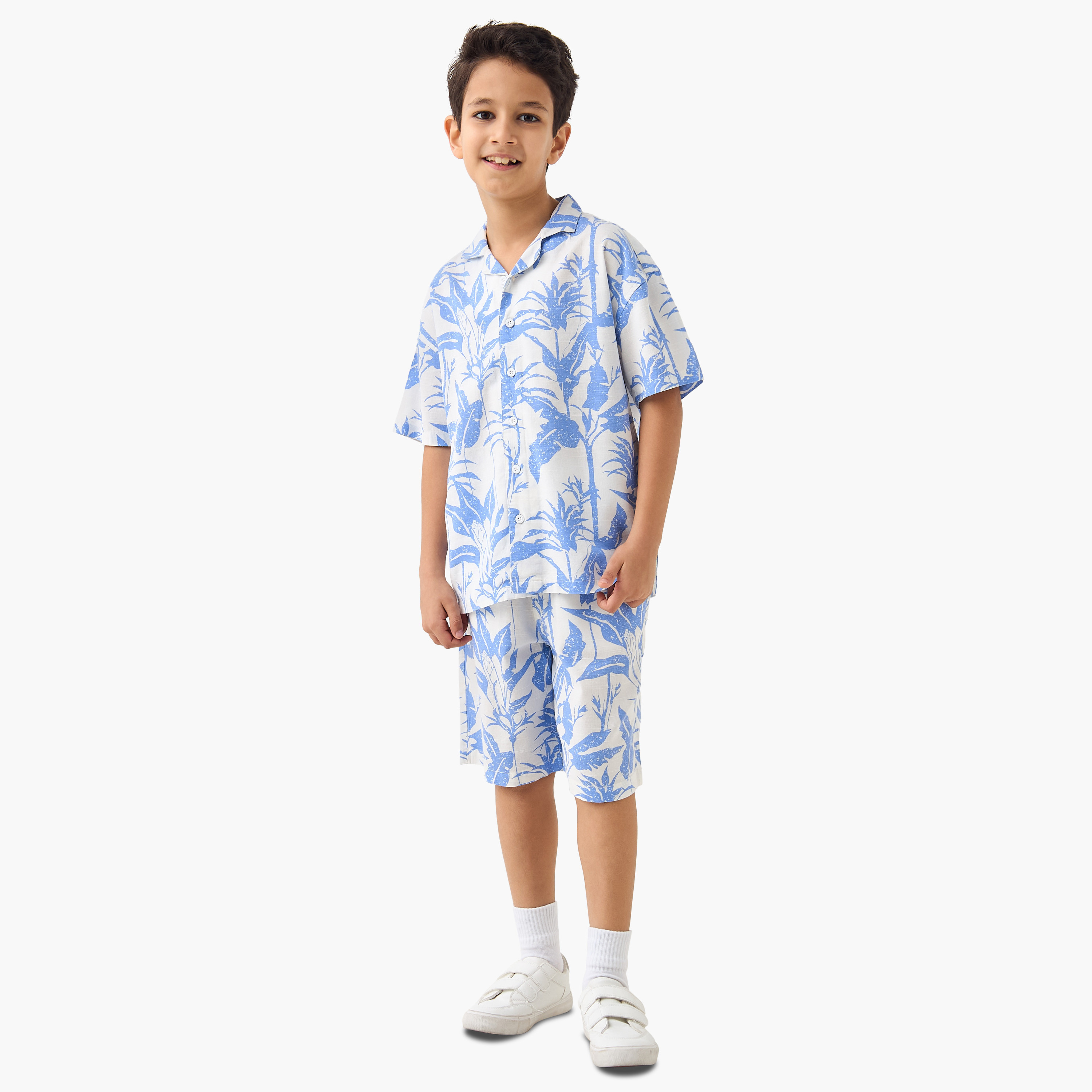 طقم قميص وشورت بطبعات من جونيورز-boys-clothing-setsandcoords-image-1