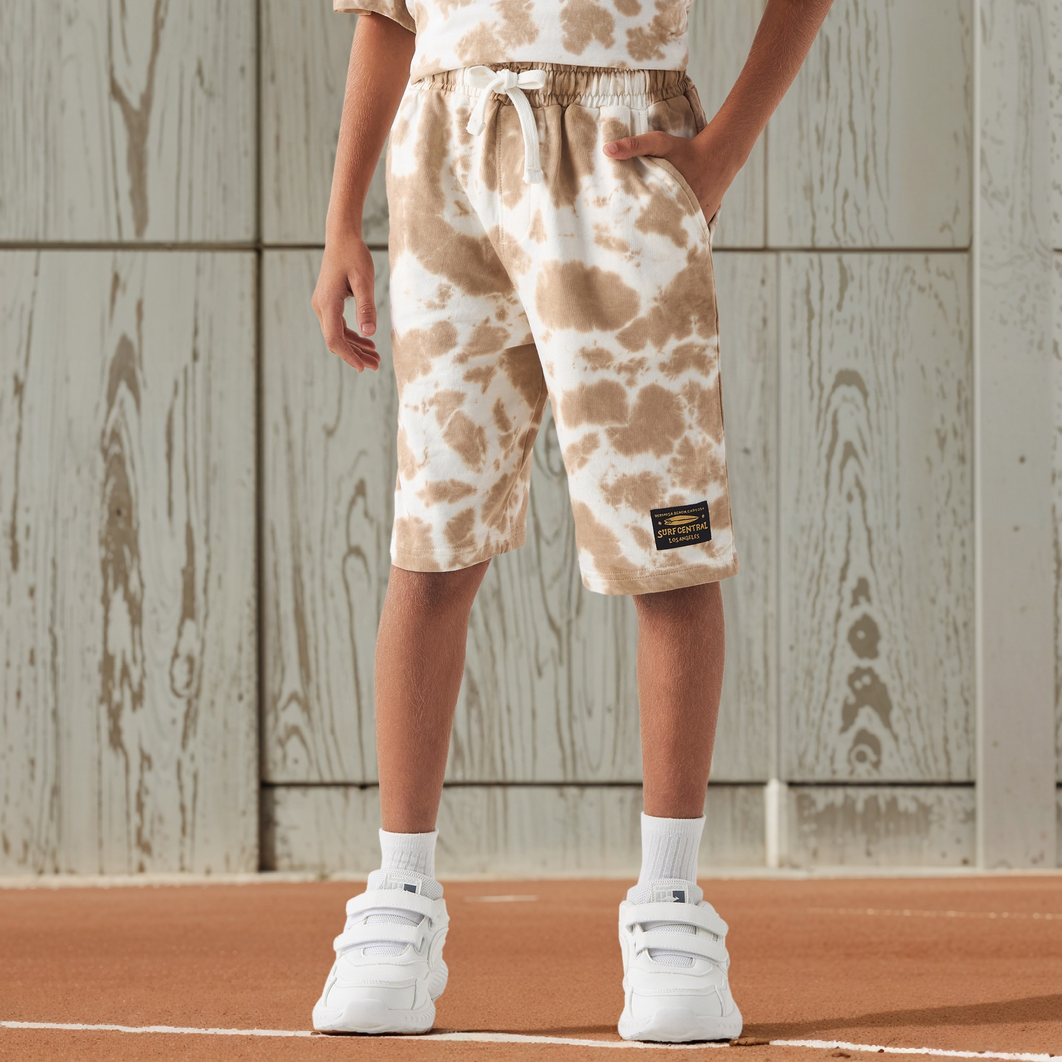 طقم شورت وتيشيرت بطبعات من جونيورز-boys-clothing-setsandcoords-image-3