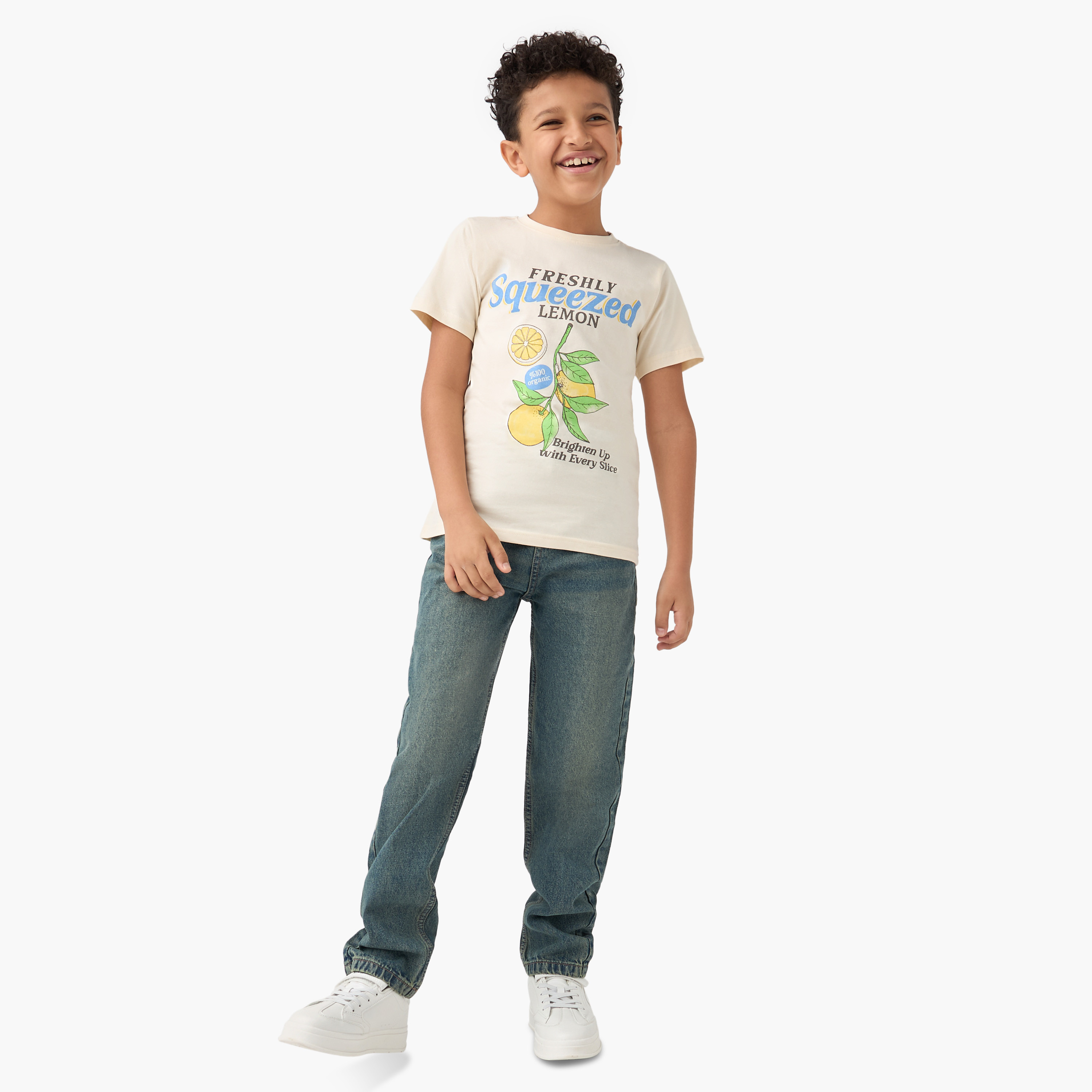 بنطلون جينز بقصة عادية للأولاد من جونيورز-boys-clothing-bottoms-jeans-image-2