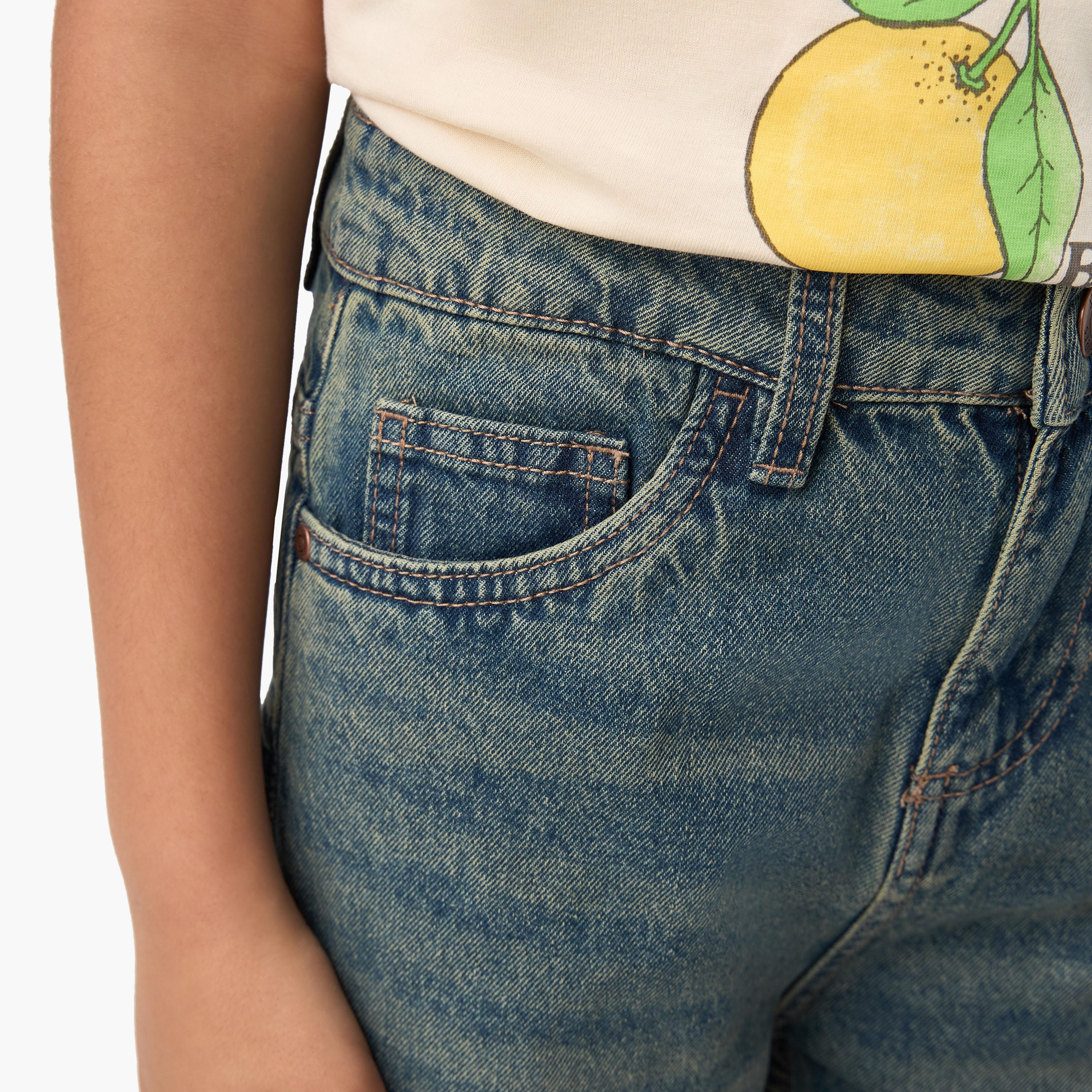 بنطلون جينز بقصة عادية للأولاد من جونيورز-boys-clothing-bottoms-jeans-image-4
