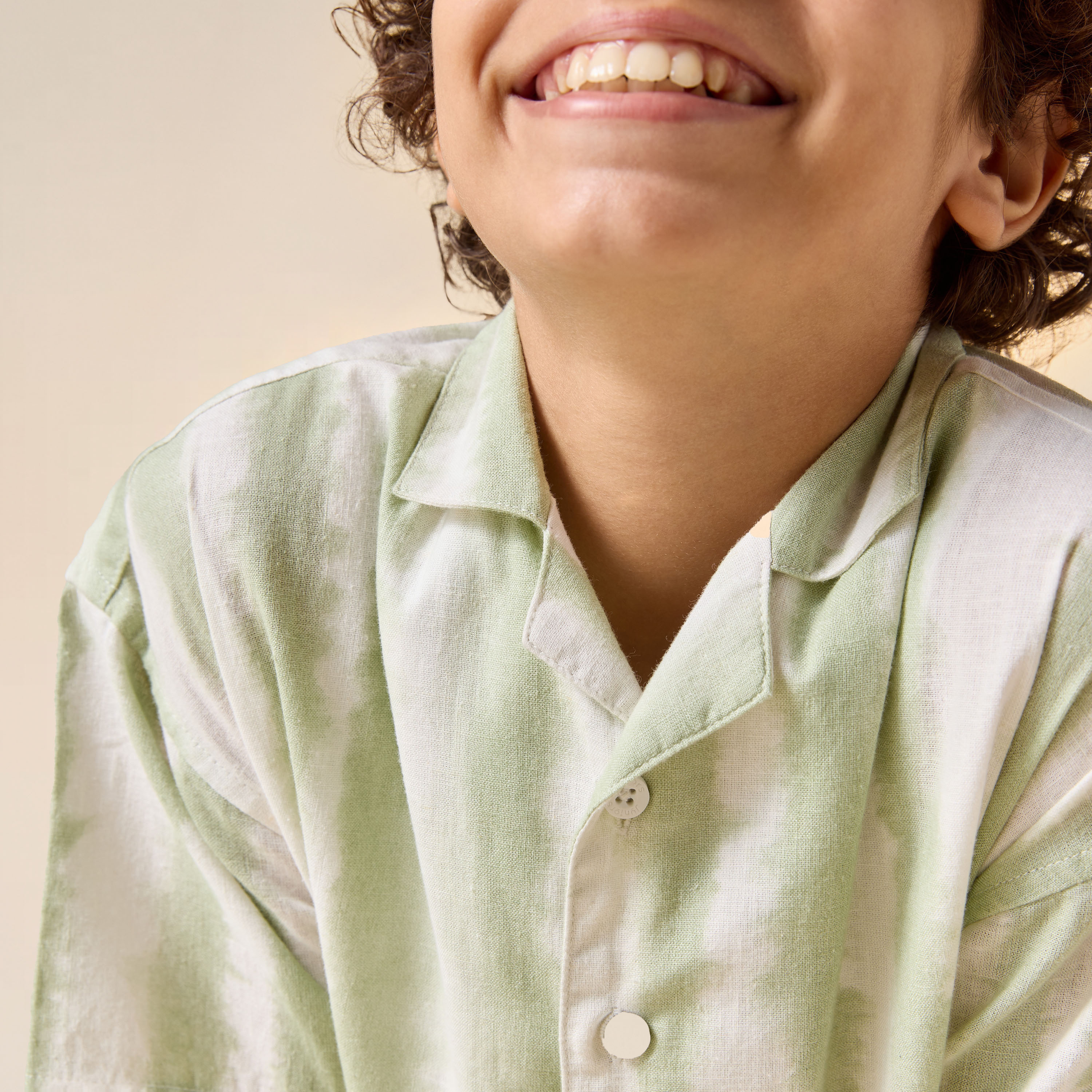 Juniors Tie Dye Shirt with Short Sleeves-boys-clothing-shirts-image-5